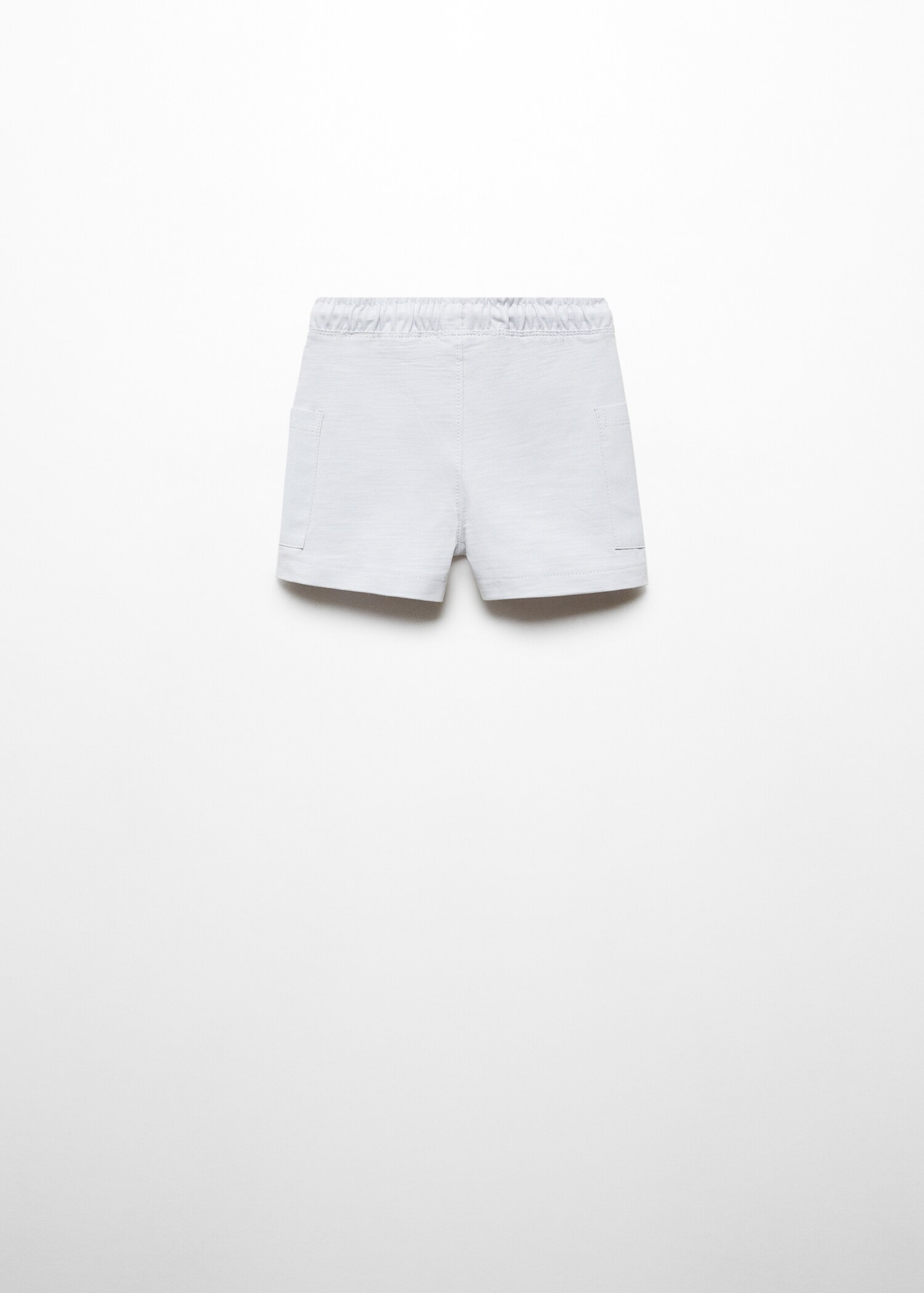 Elastic waist Bermuda shorts - Reverse of the article