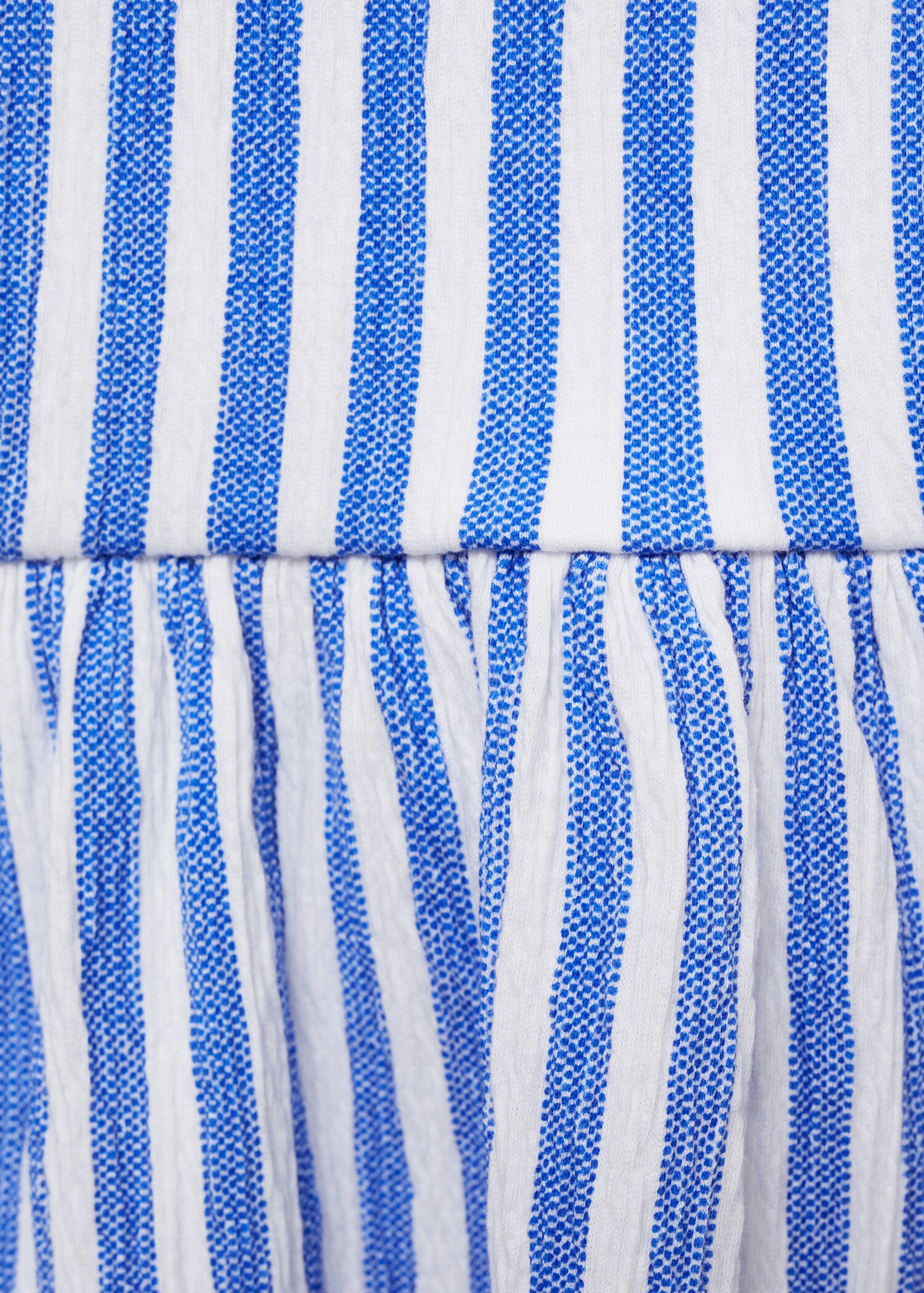Striped ruffle dress - Details of the article 8