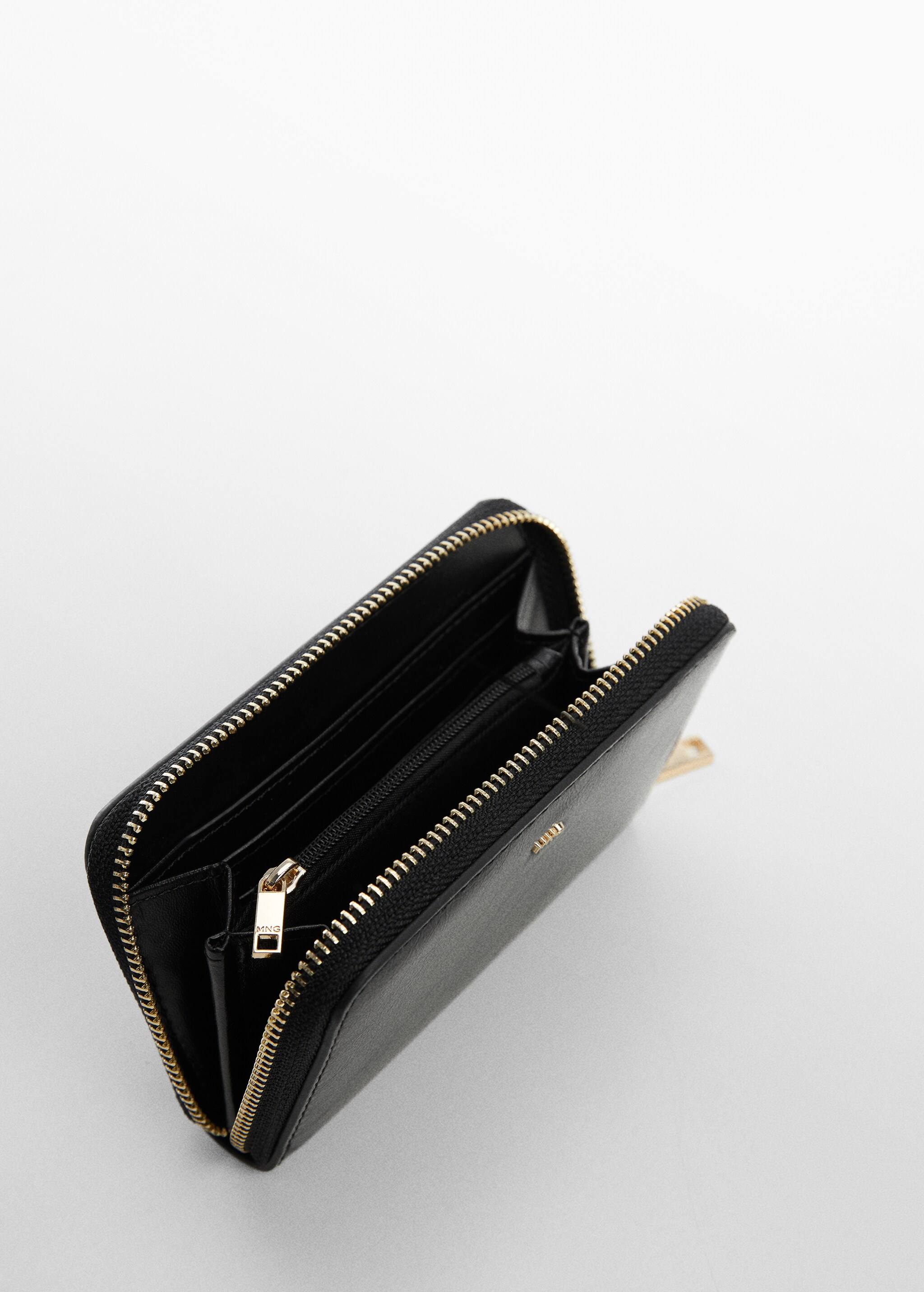 Embossed wallet with logo - Medium plane
