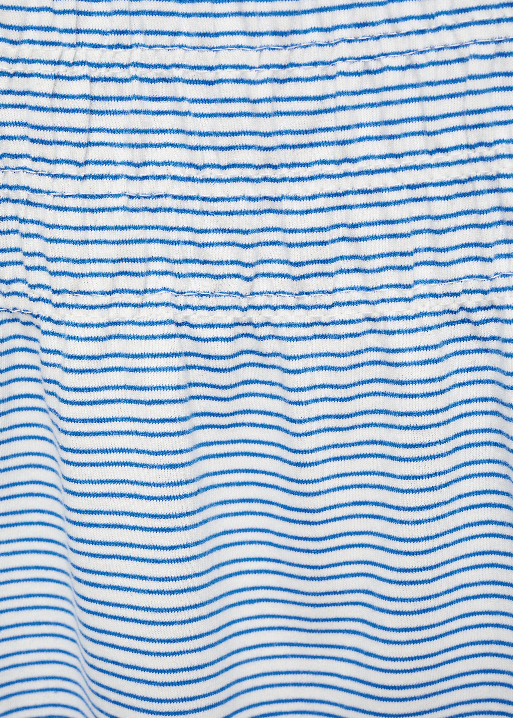 Striped cotton dress - Details of the article 0