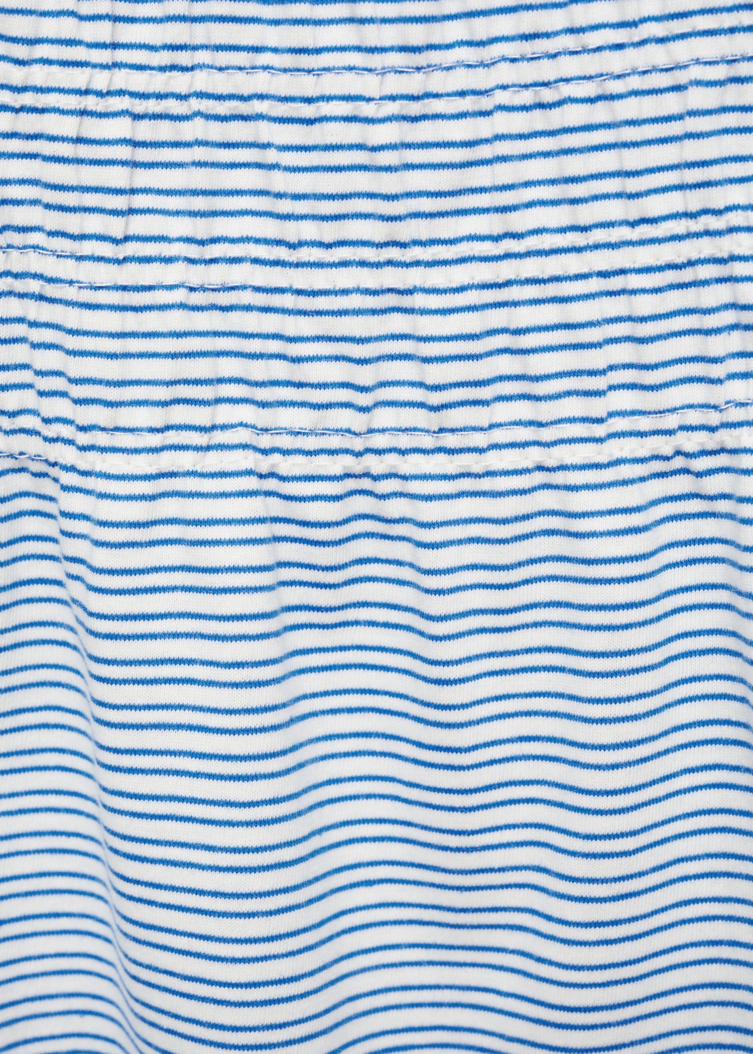 Robe froncée rayures - Détail de l'article 0