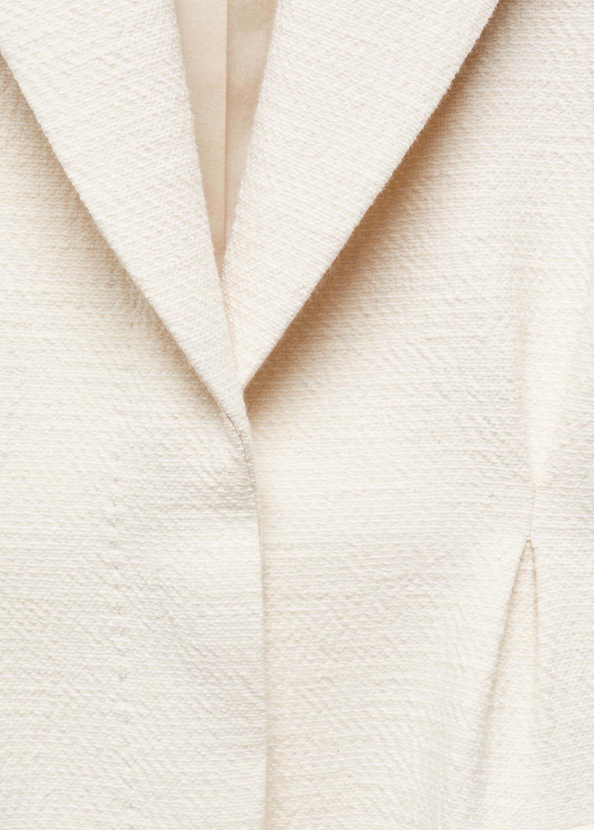 Textured blazer with darted detail - Details of the article 8