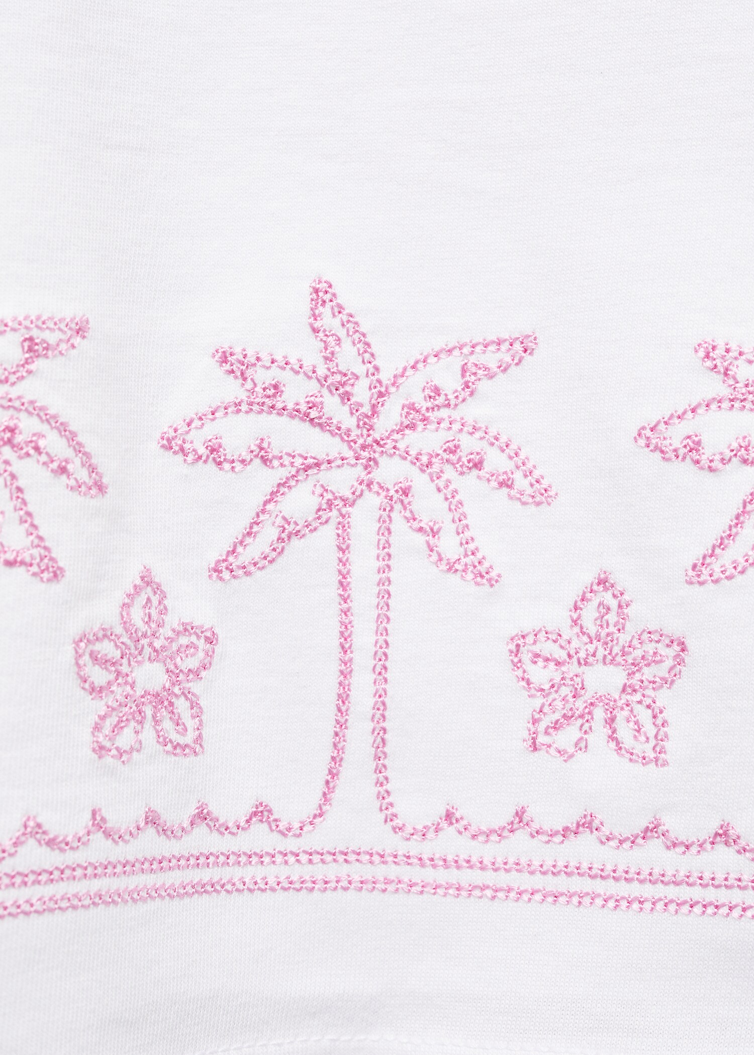 Embroidered printed T-shirt - Details of the article 8