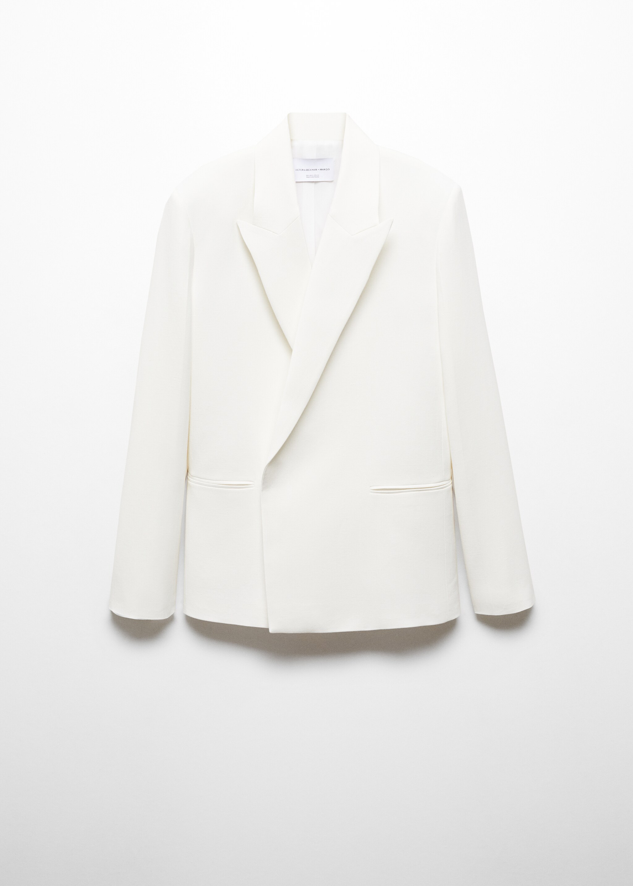 Arkası ayarlanabilir desenli blazer ceket - Modelsiz ürün