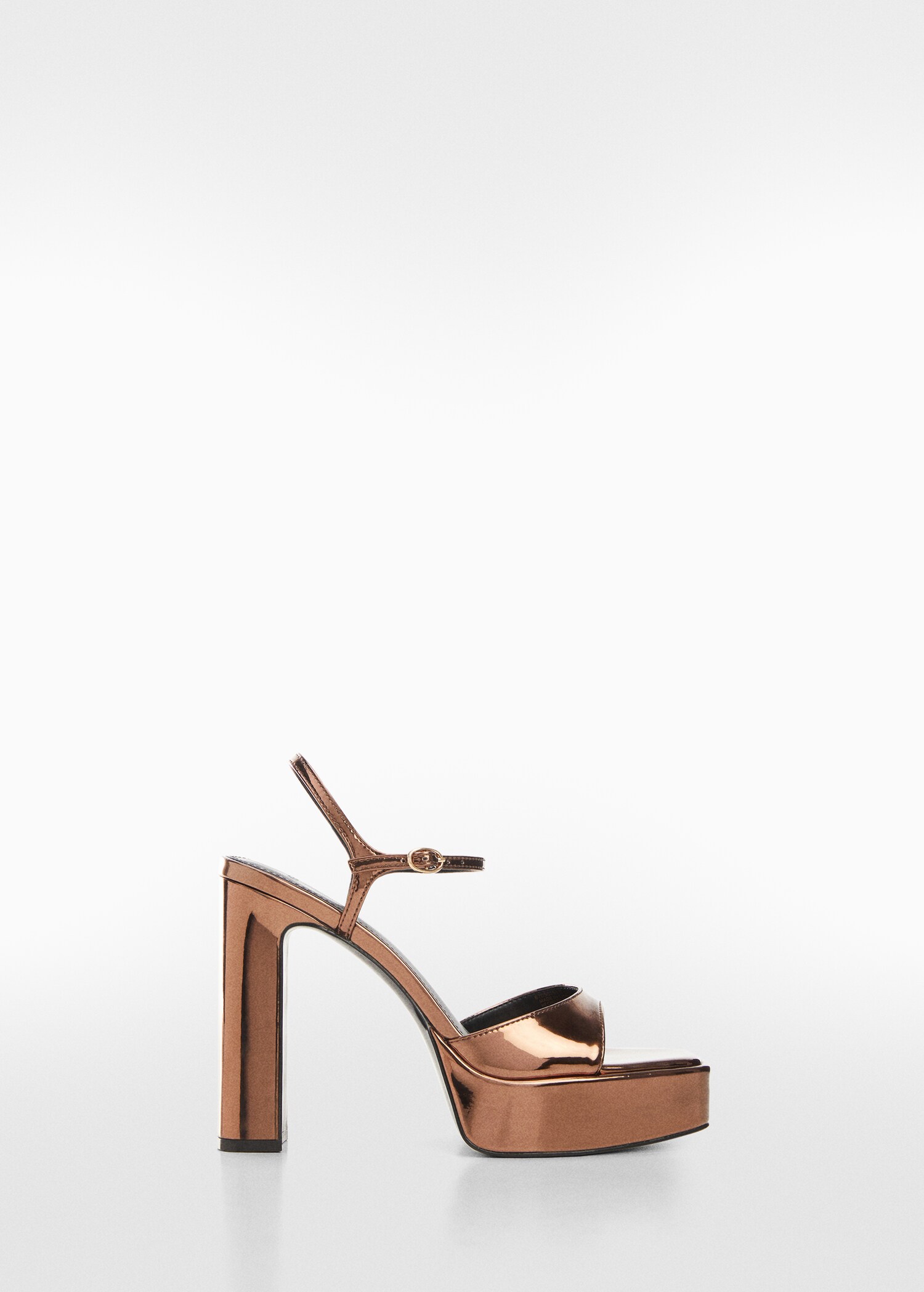 Metallic platform sandal - Товар без моделі