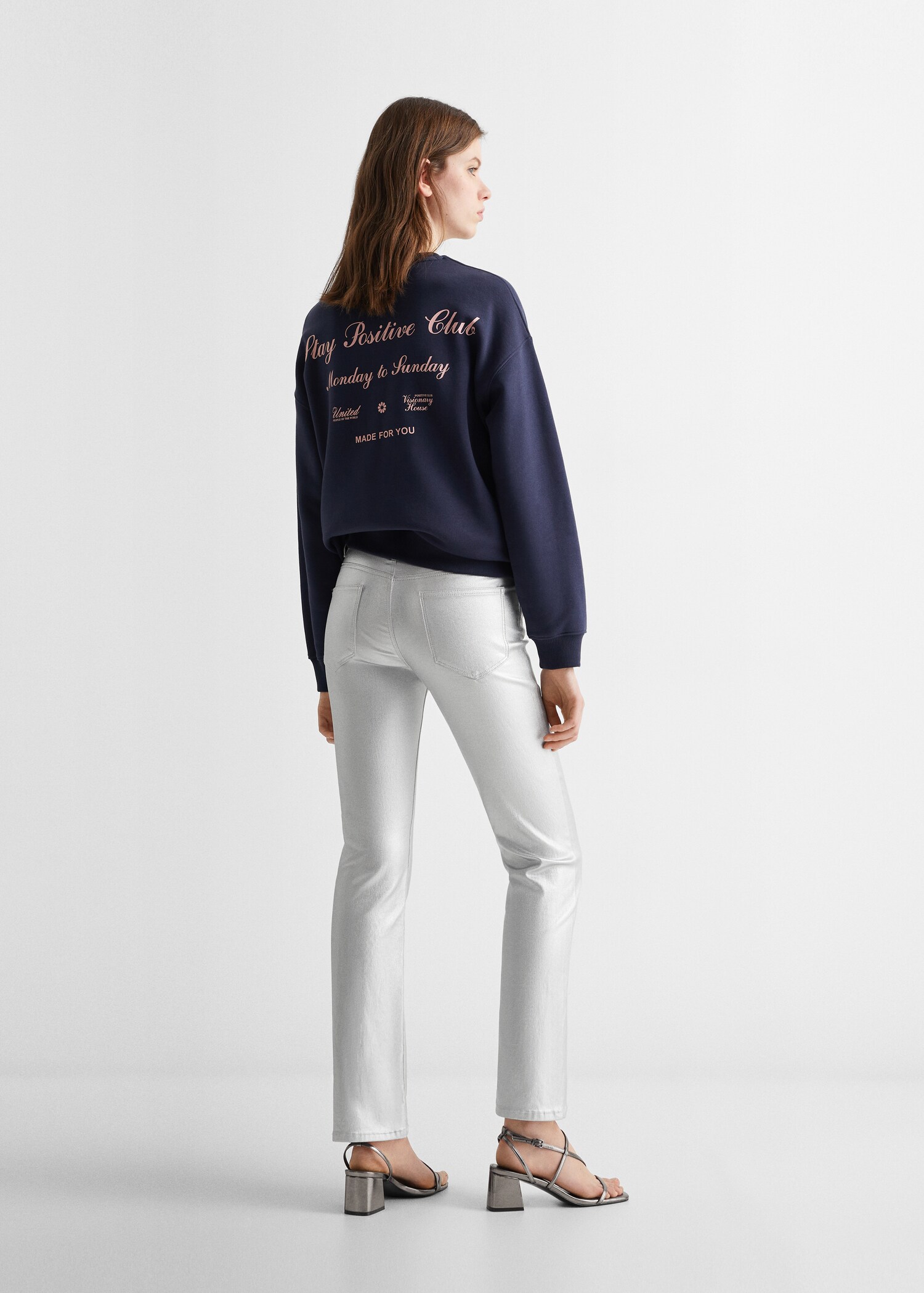Pantalon métallisé - Verso de l’article