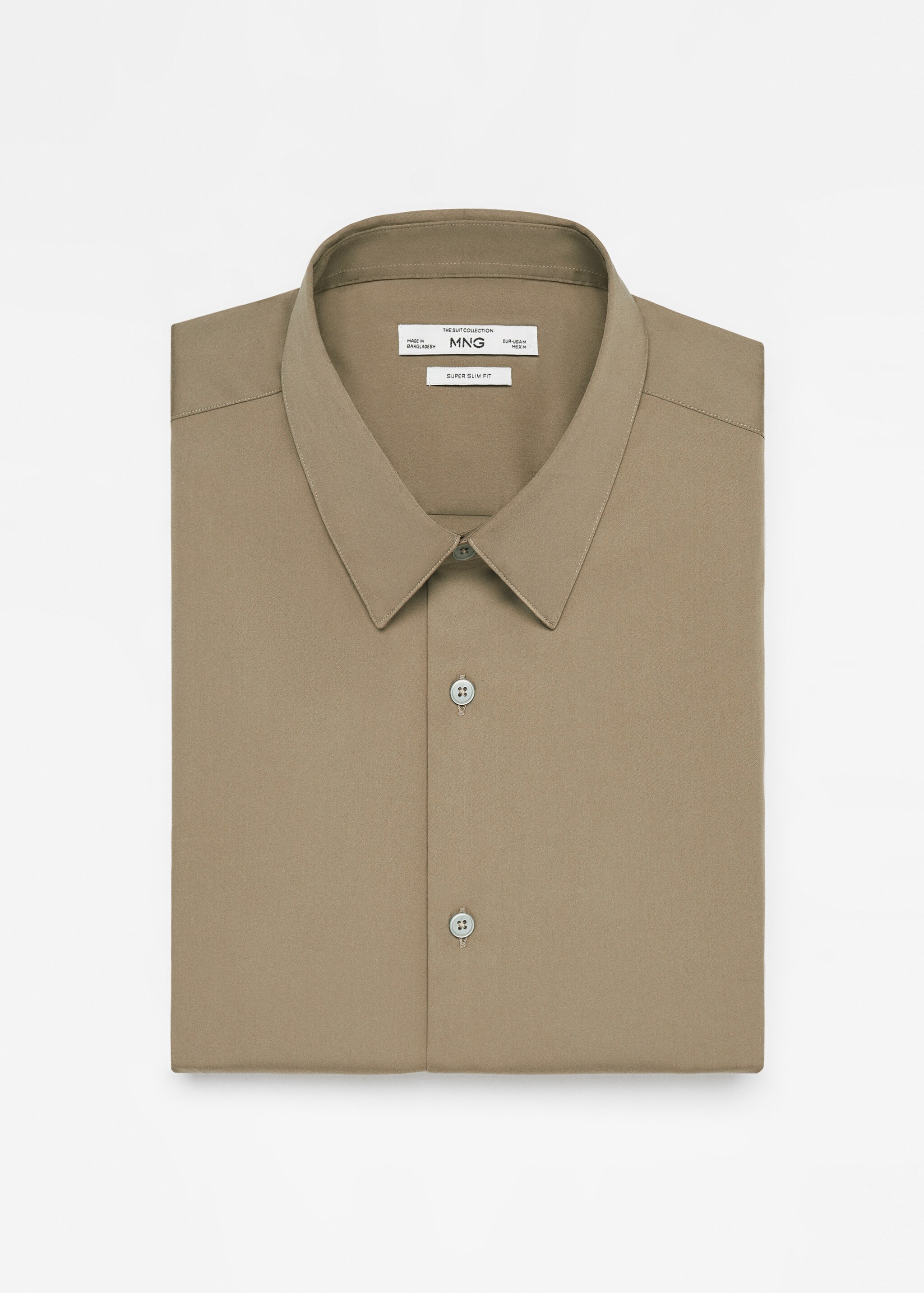 Super Slim Fit-Oberhemd aus Popeline - Detail des Artikels 8