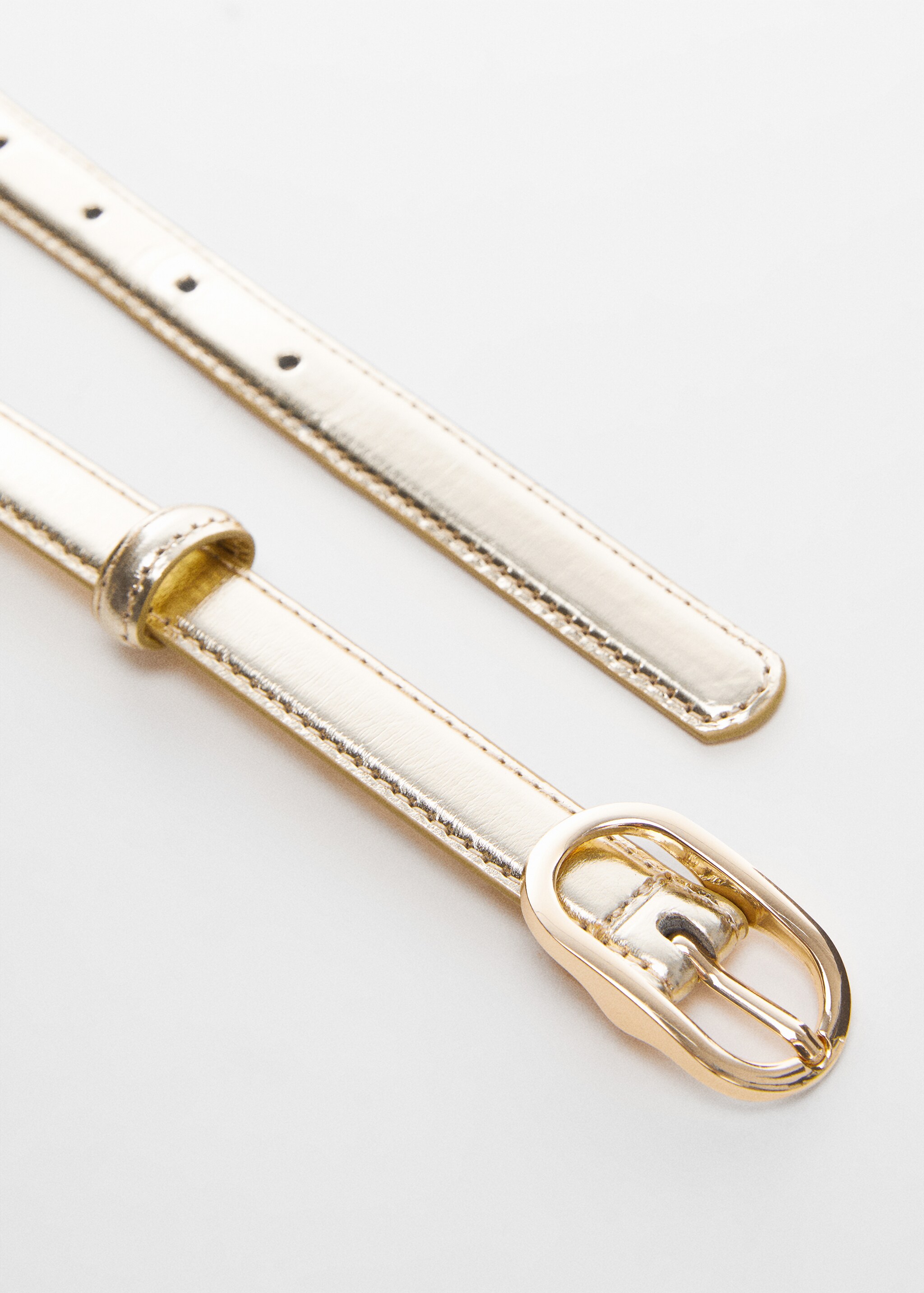 Oval buckle belt - Details of the article 1