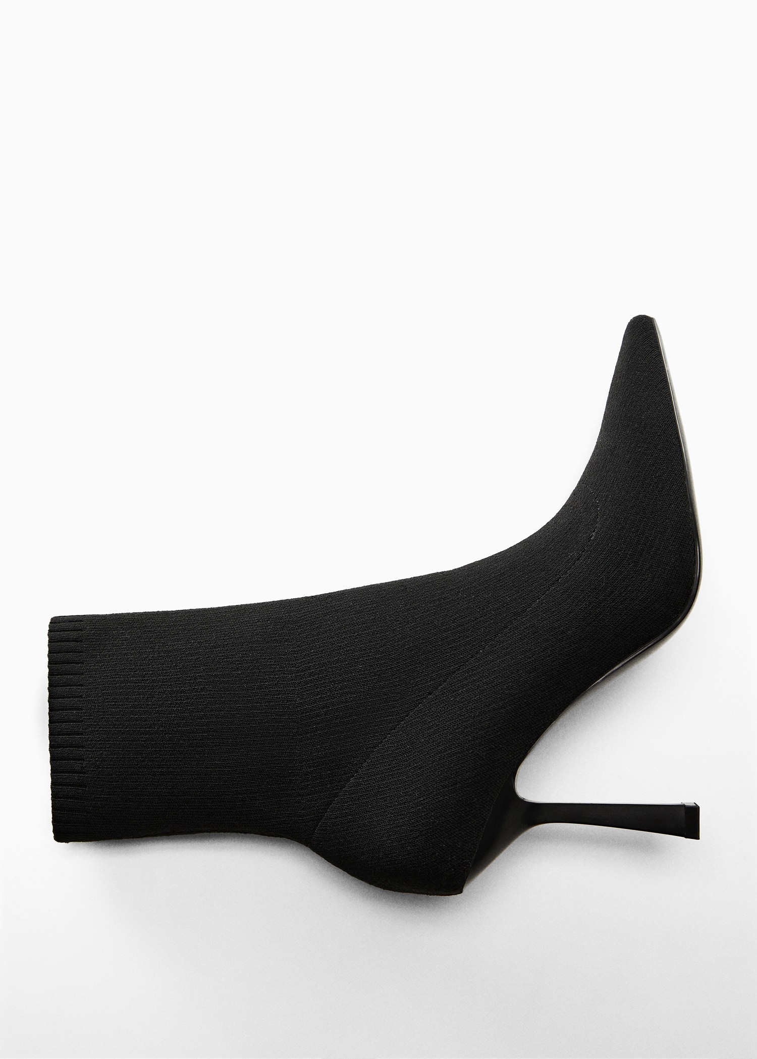 Stiletto High Heeled Sock Boots Inch Heel ASOS DESIGN Wide Fit