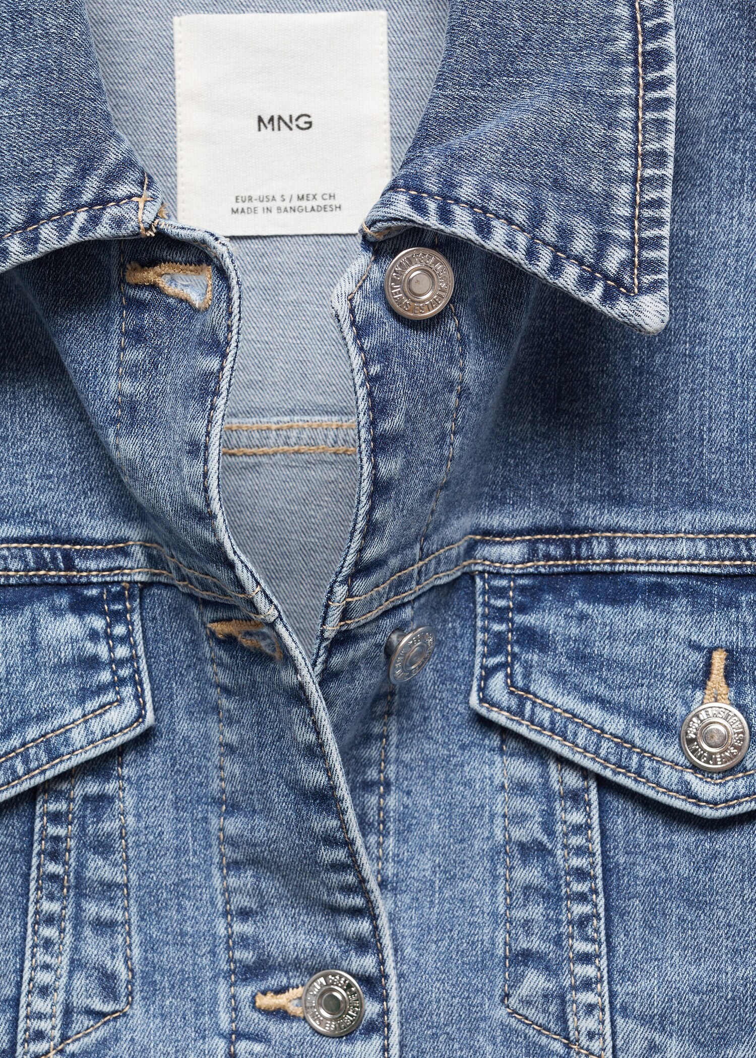 Cazadora vaquera bolsillos - Detalle del artículo 8