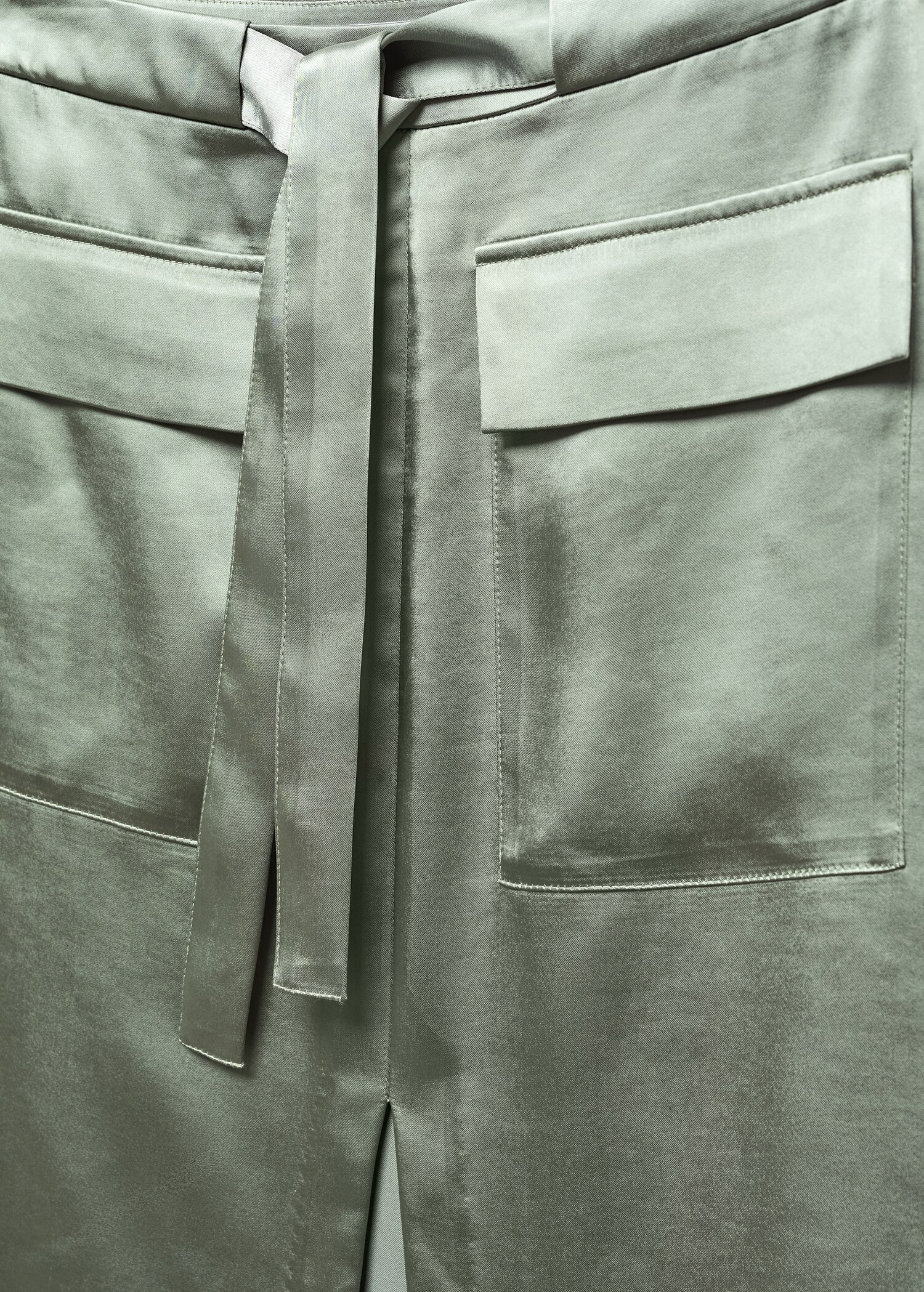 Rok satin dengan kantong - Rincian barang 8