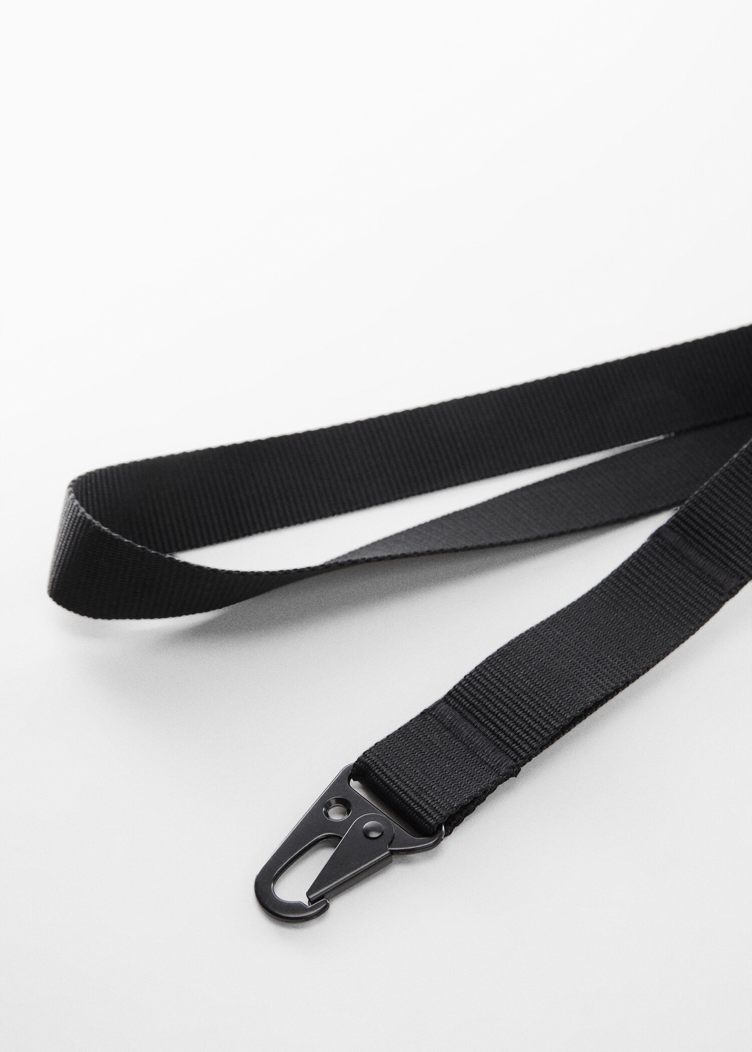 Llavero lanyard mosquetón - Plano medio