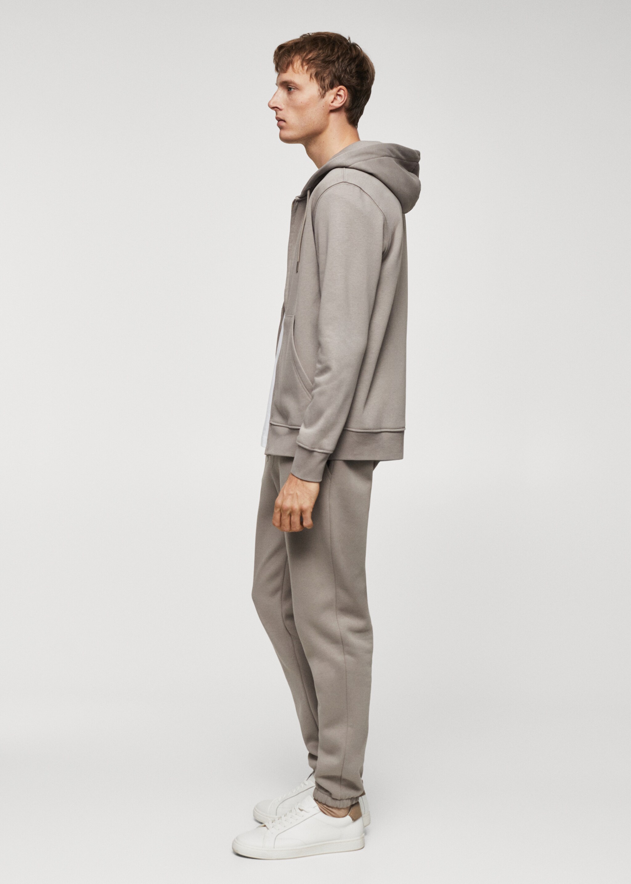 Sudadera algodón capucha cremallera - Detalle del artículo 2