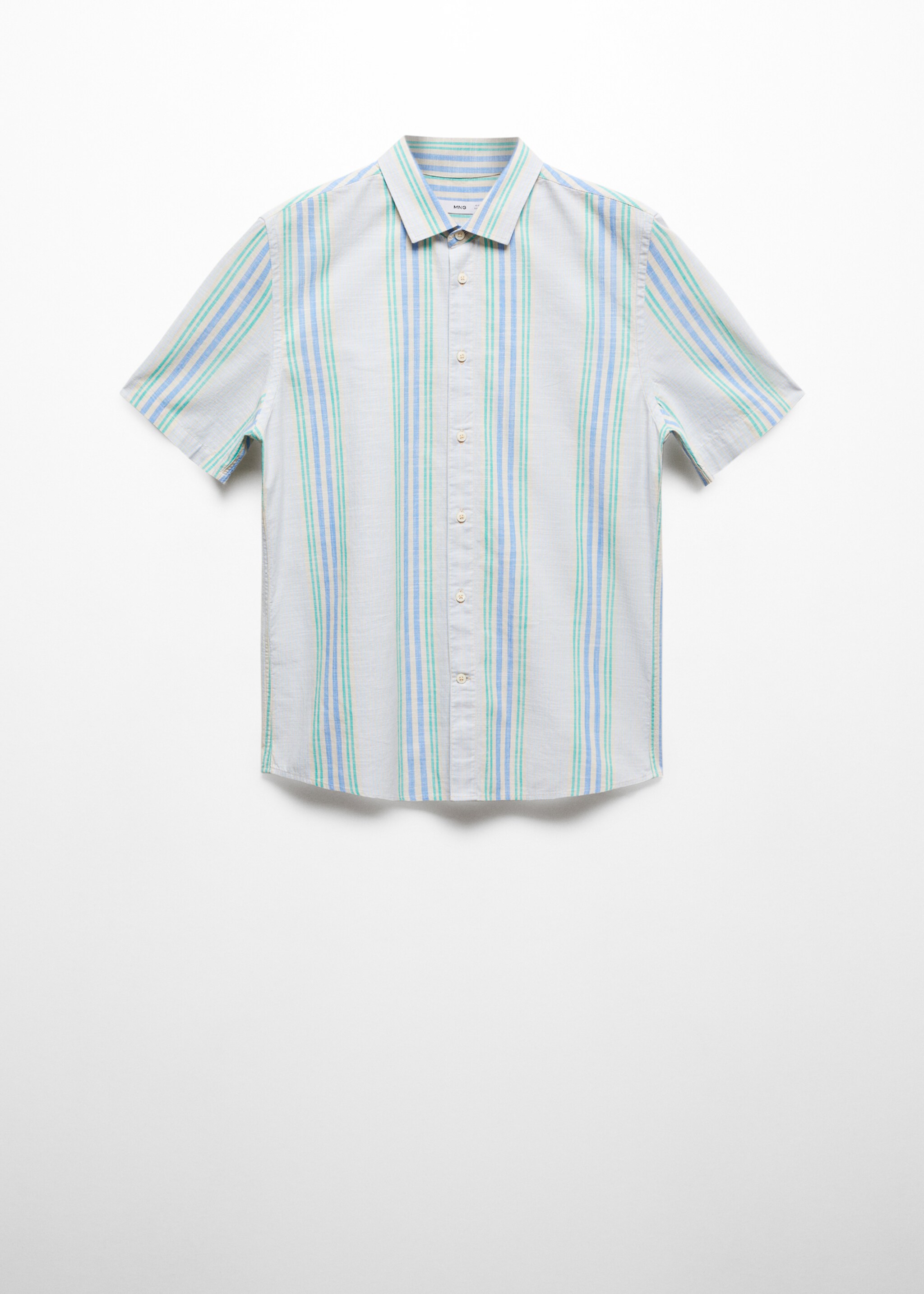 Camisa regular fit algodón estampada - Artículo sin modelo
