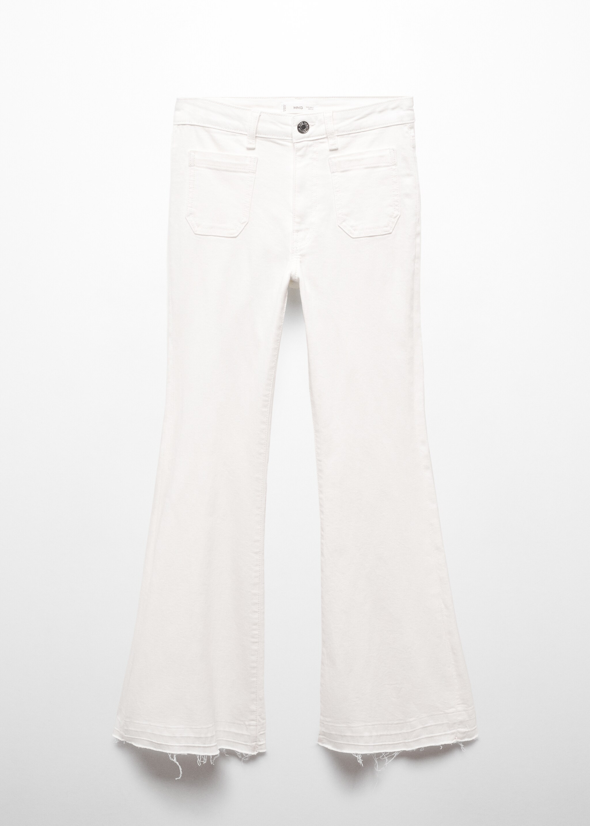 Jeans flare bolsillos - Artículo sin modelo