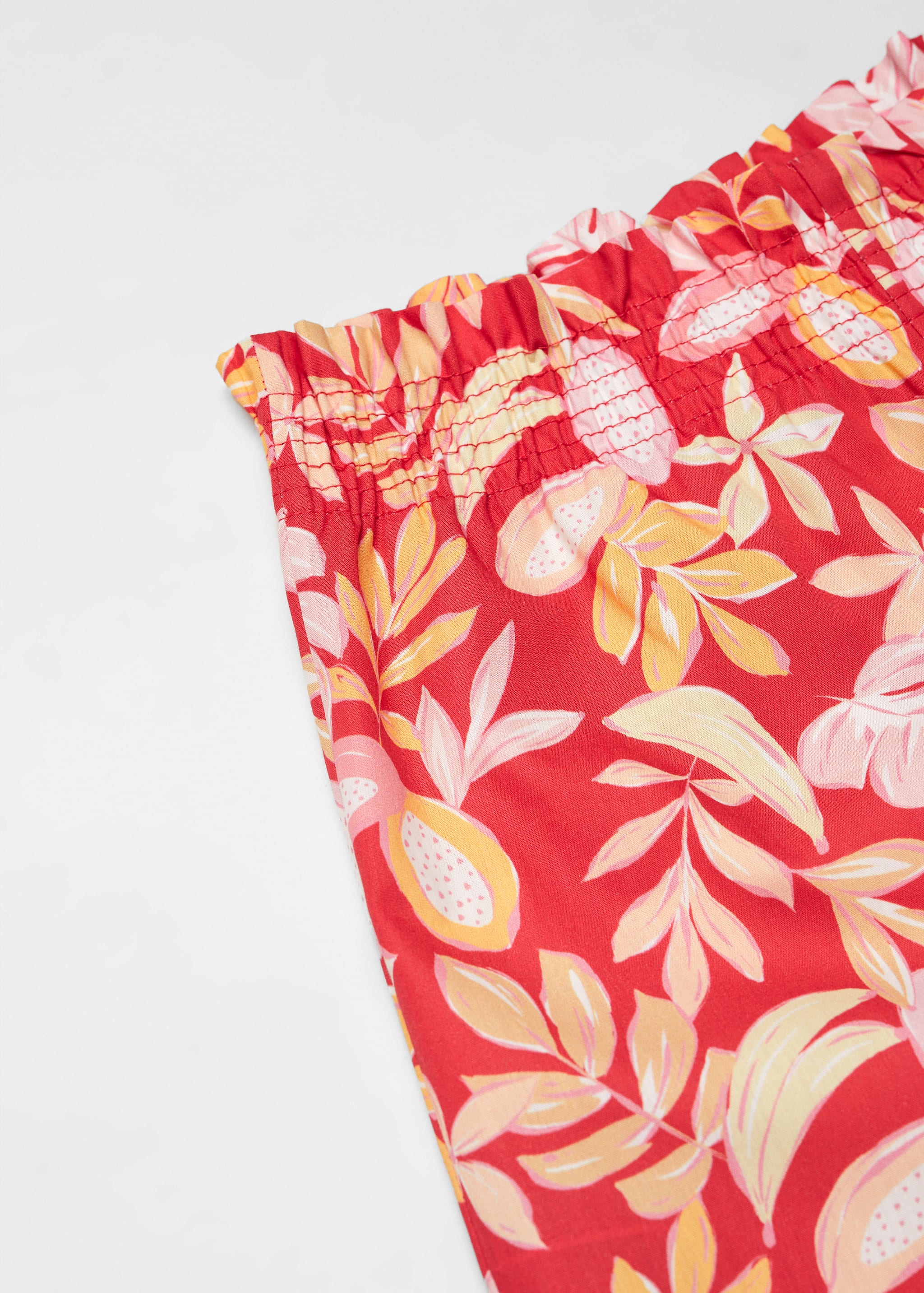 Printed straight trousers - Details of the article 8