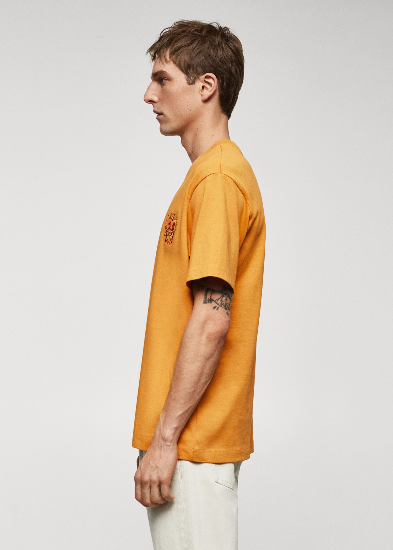 100% cotton printed t-shirt - Details of the article 2