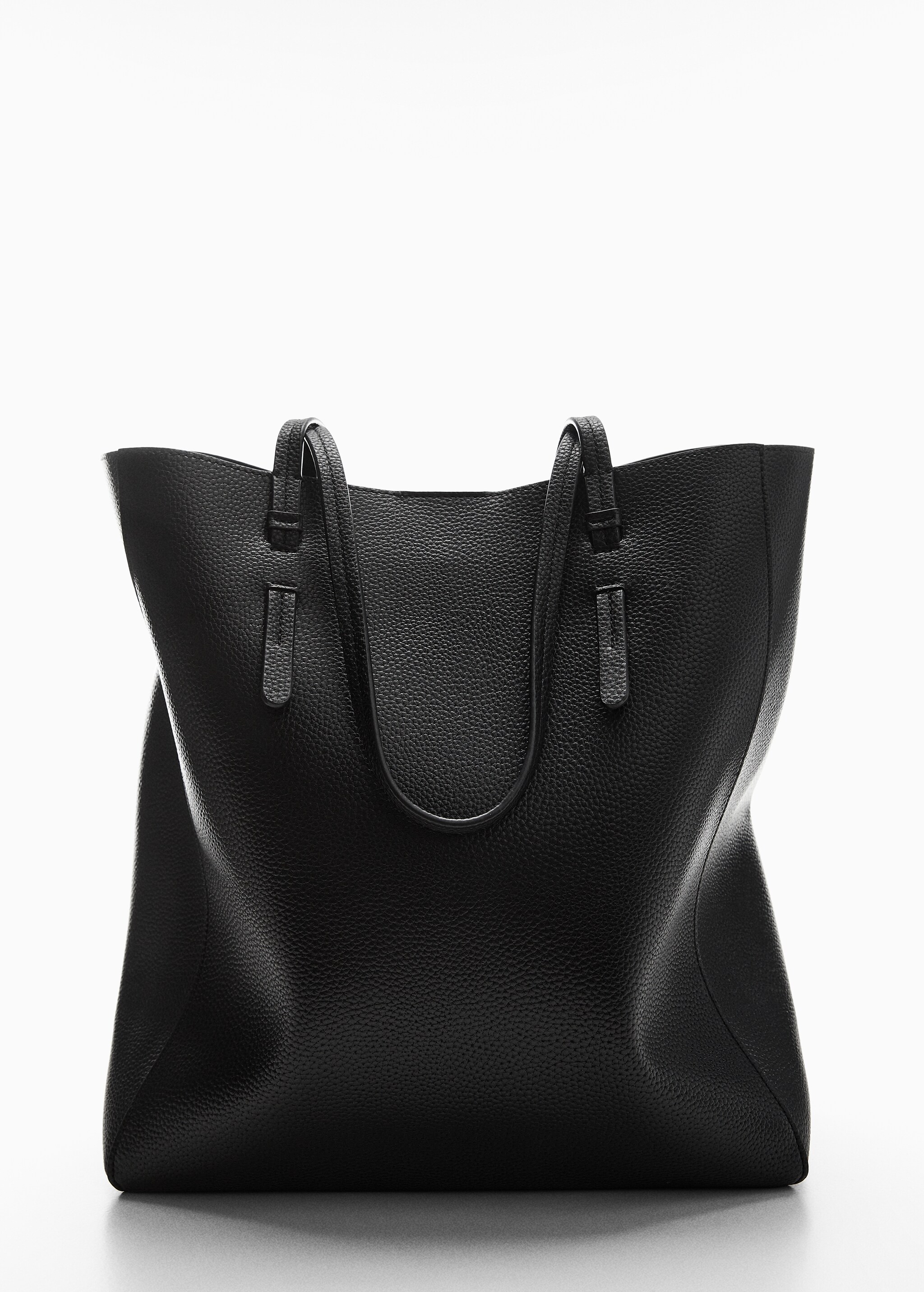Leather-effect shopper bag - Details of the article 5