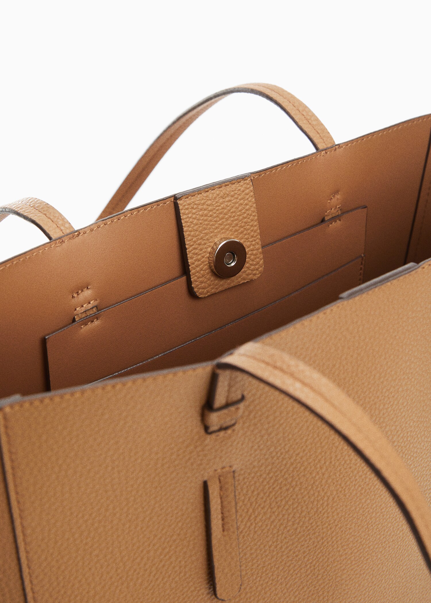 Τσάντα shopper απομίμηση δέρματος - Λεπτομέρεια του προϊόντος 2