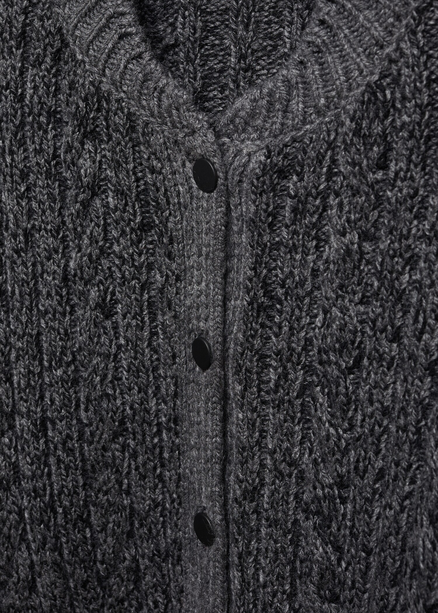 Button knit cardigan - Details of the article 8