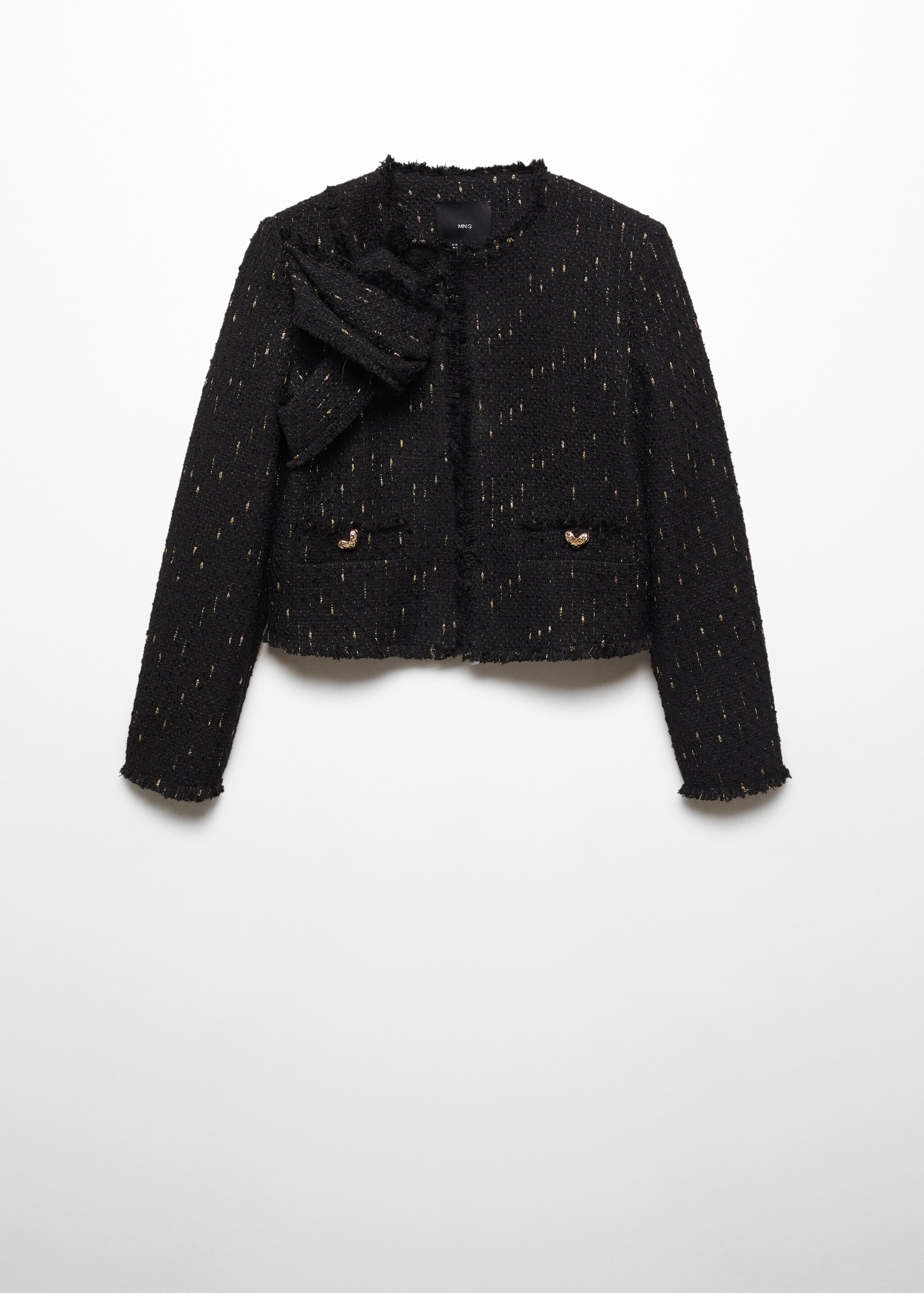 Tweed jacket with lurex details - Article without model