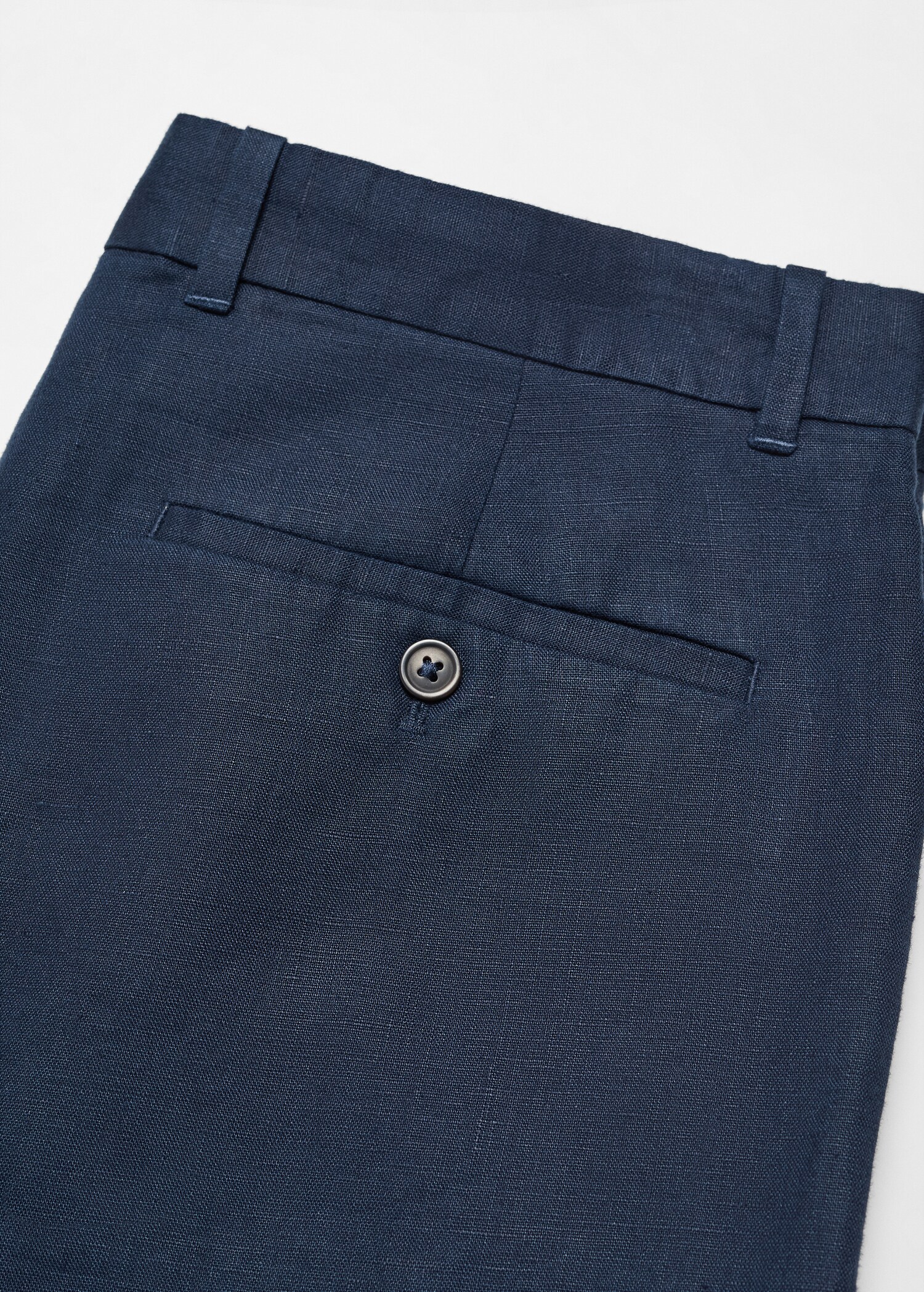 100% linen shorts - Details of the article 8