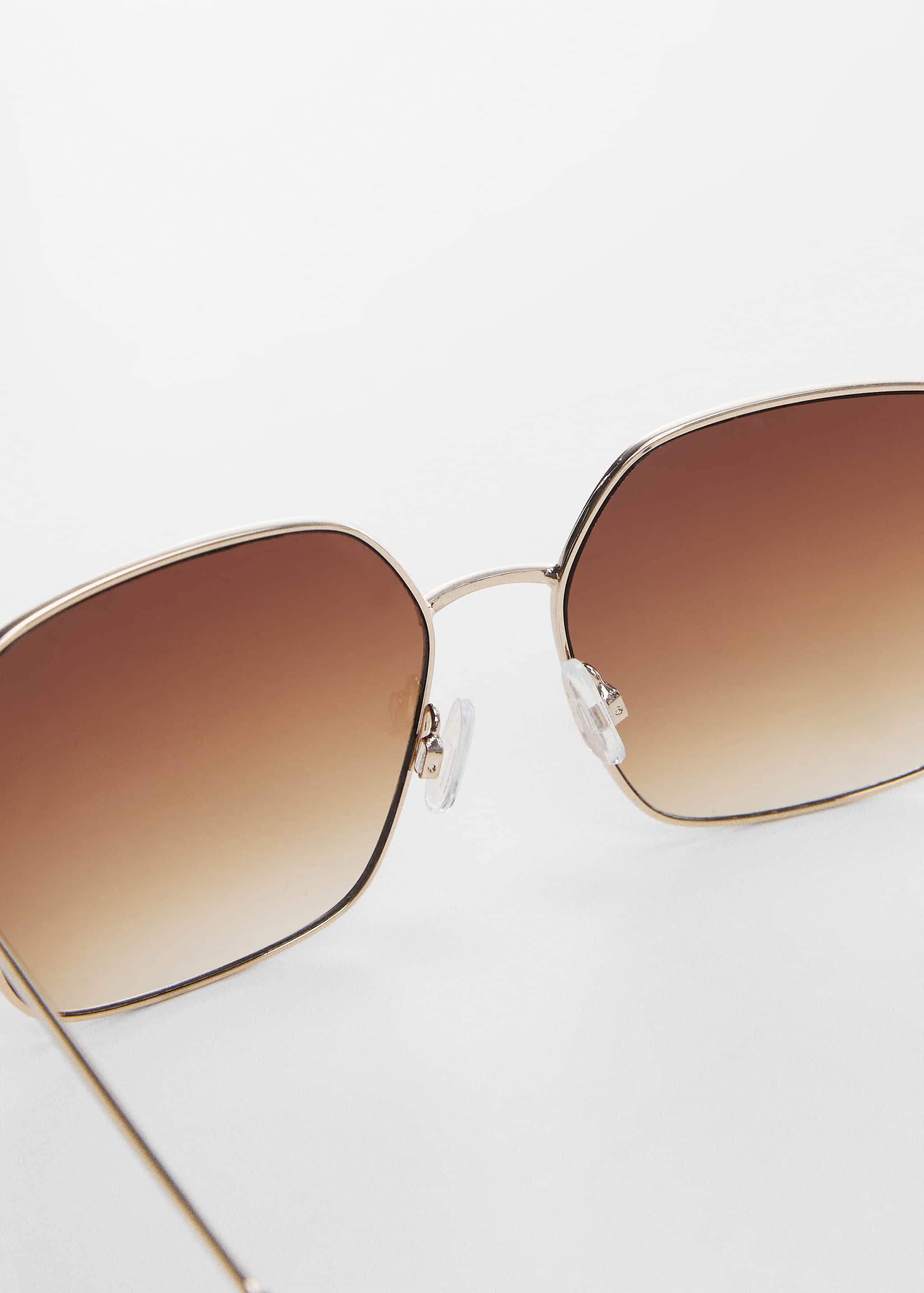 Square metallic frame sunglasses - Details of the article 1