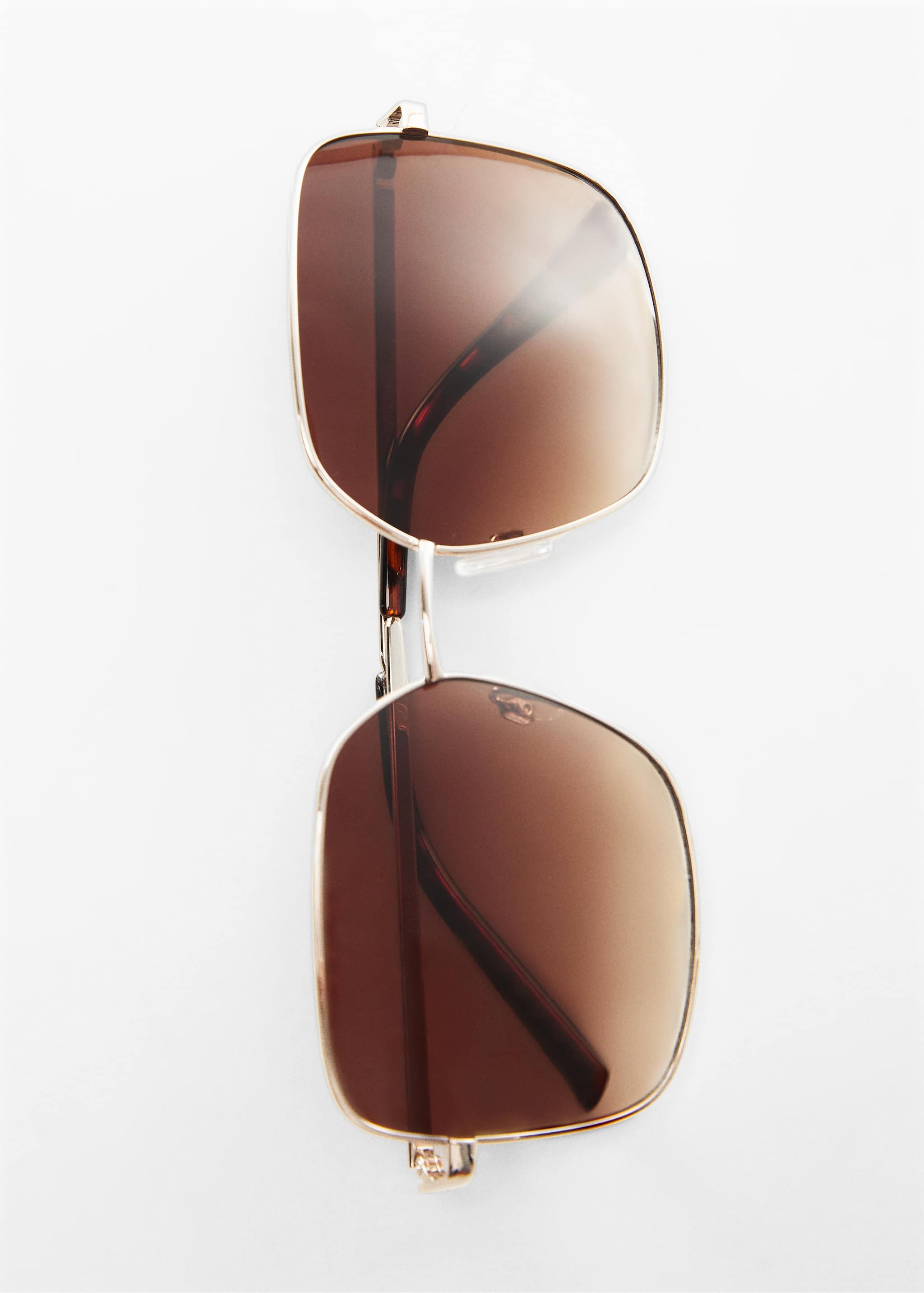 Square metallic frame sunglasses - Details of the article 5