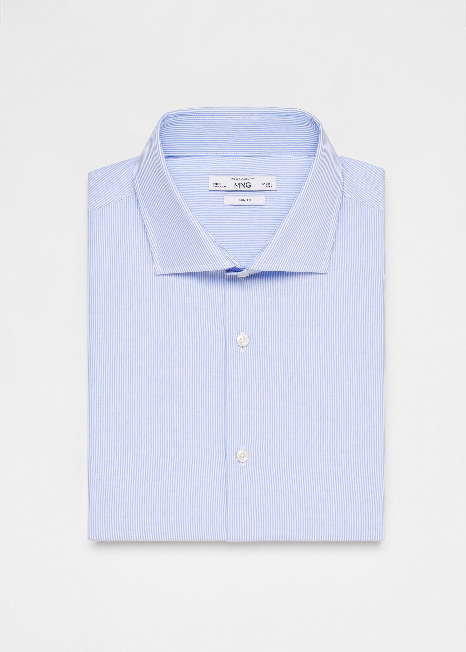 Chemise costume slim-fit twill milleraies - Détail de l'article 8