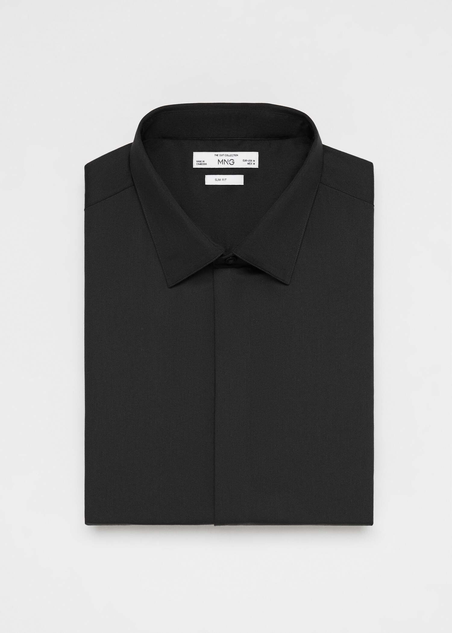 Chemise costume slim fit 100 % coton  - Détail de l'article 8