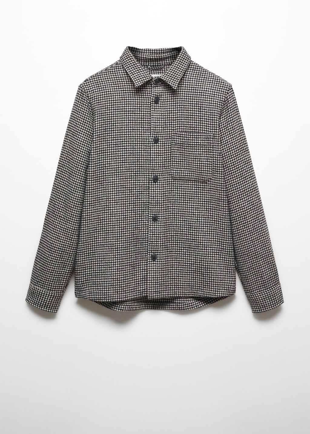 Sobrecamisa pata de gallo new arrivals