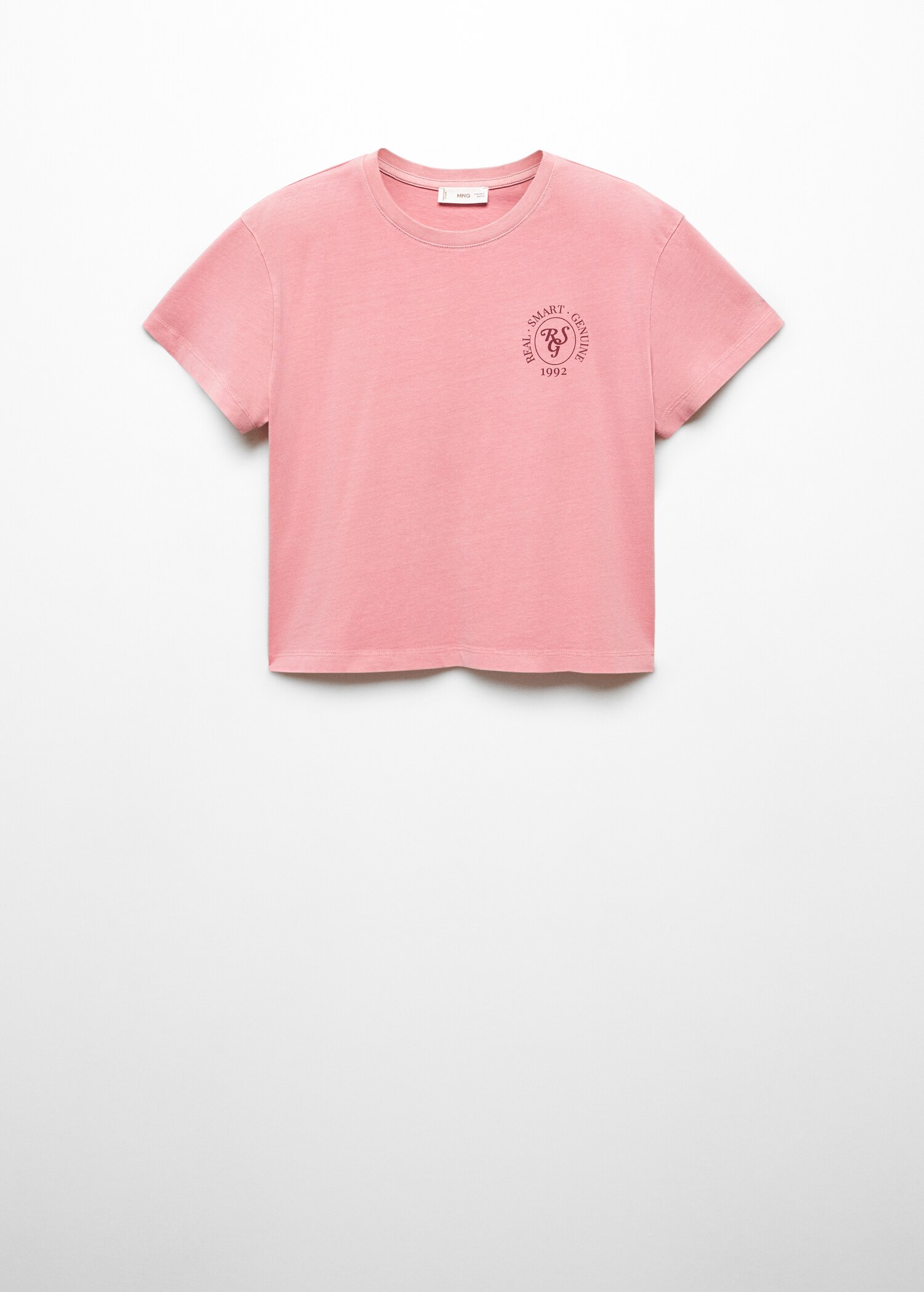T-shirt crop imprimé - Article sans modèle