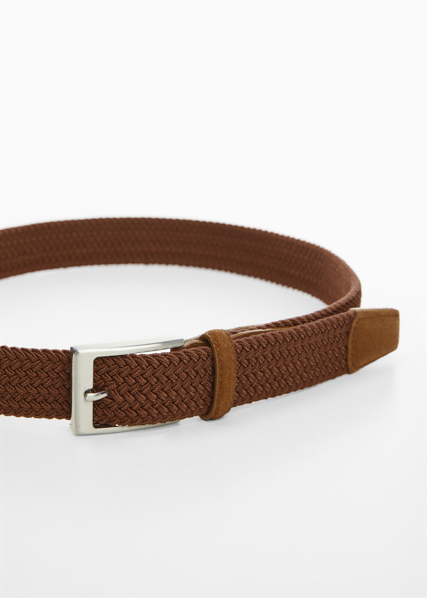 Braided elastic belt - Medium plane