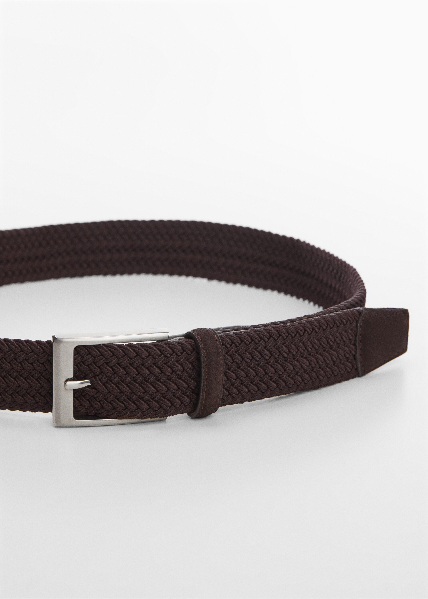 Braided elastic belt - Medium plane