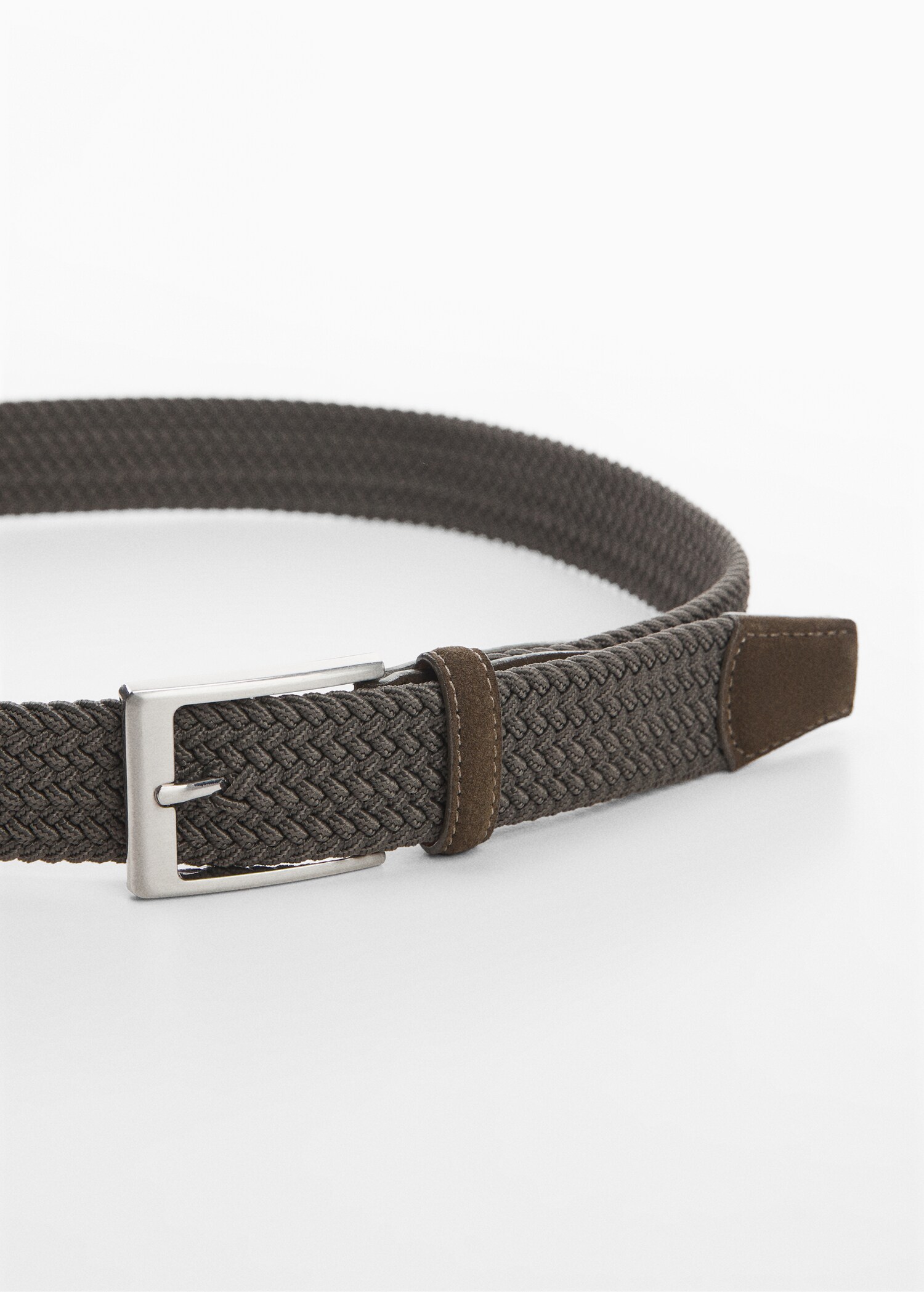 Ceinture tressée élastique - Plan moyen