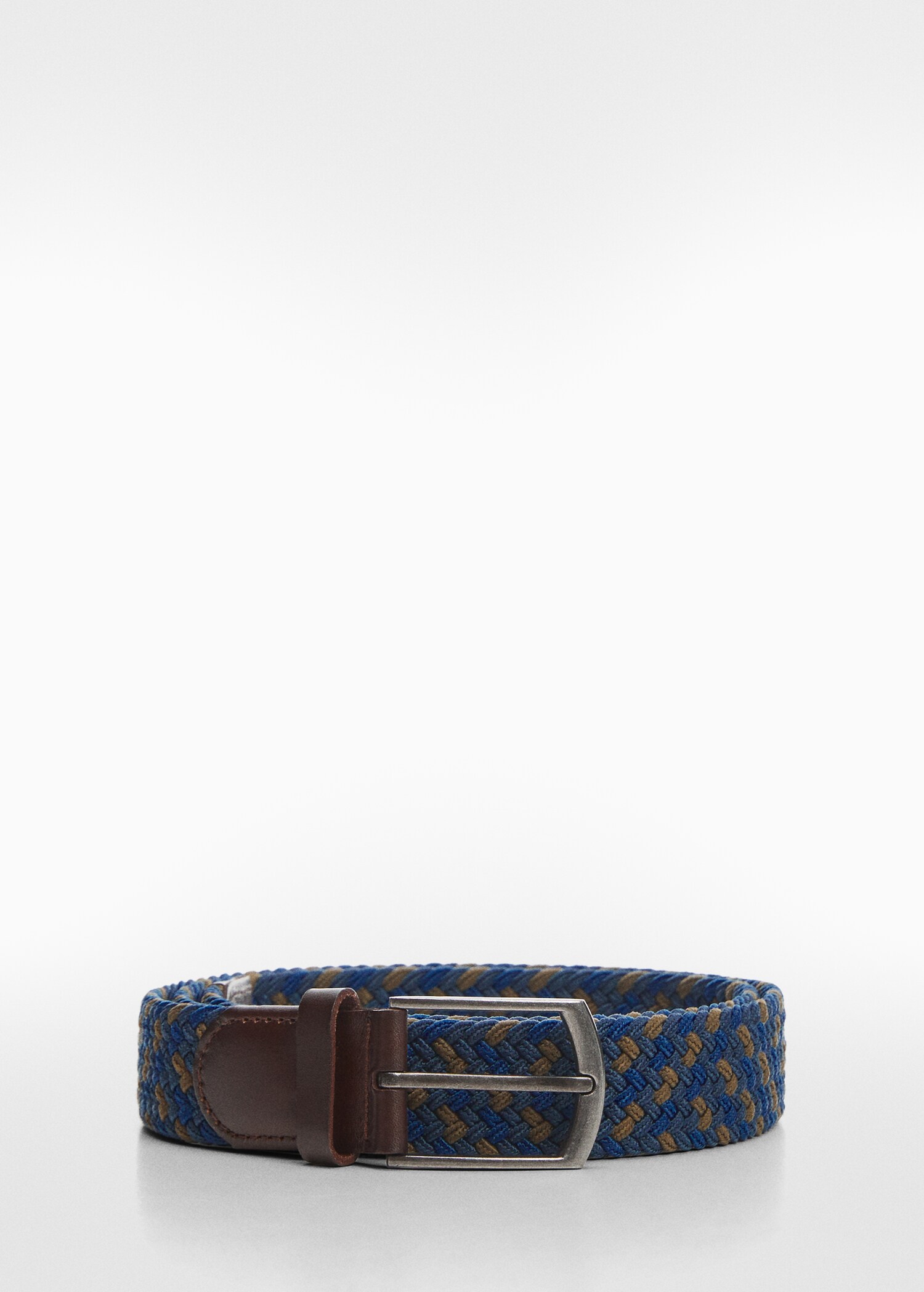 Braided elastic coloured belt - Article without model