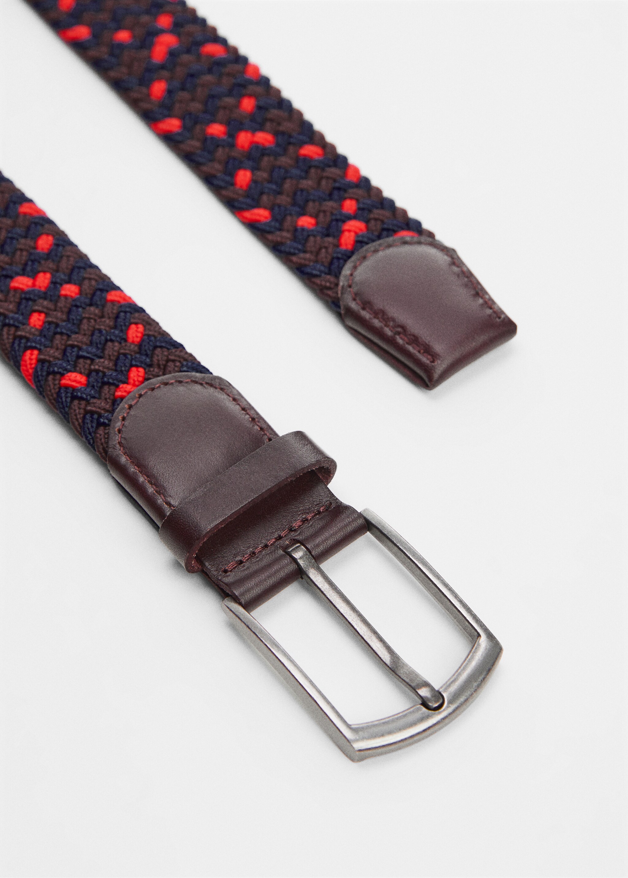 Braided elastic coloured belt - Details of the article 1