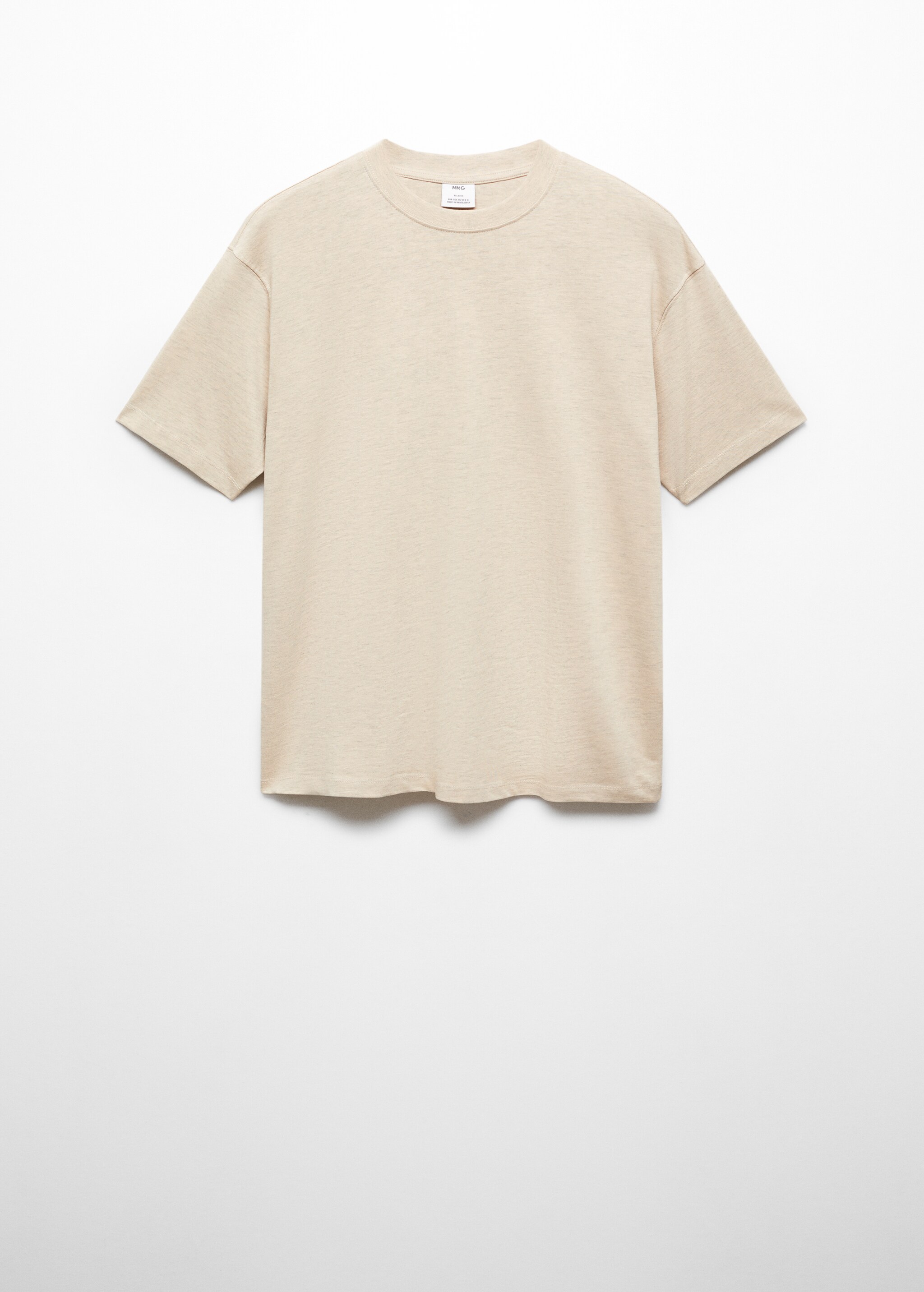 T-shirt essentiel 100 % coton relaxed-fit - Article sans modèle
