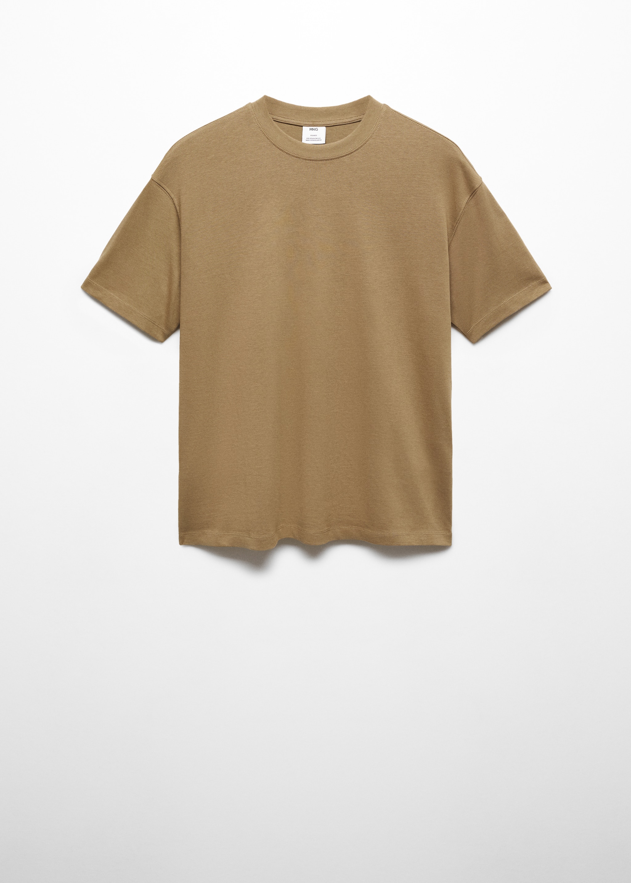 T-shirt essentiel 100 % coton relaxed-fit - Article sans modèle