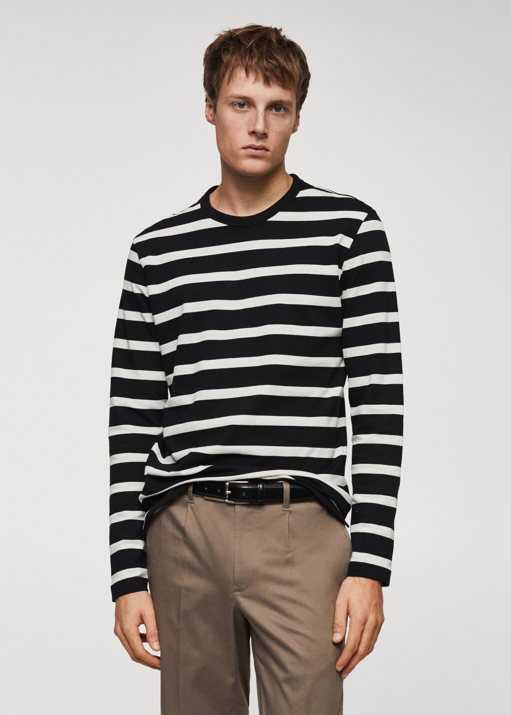Striped Long Sleeves T shirt striped-long-sleeves-t-shirt
