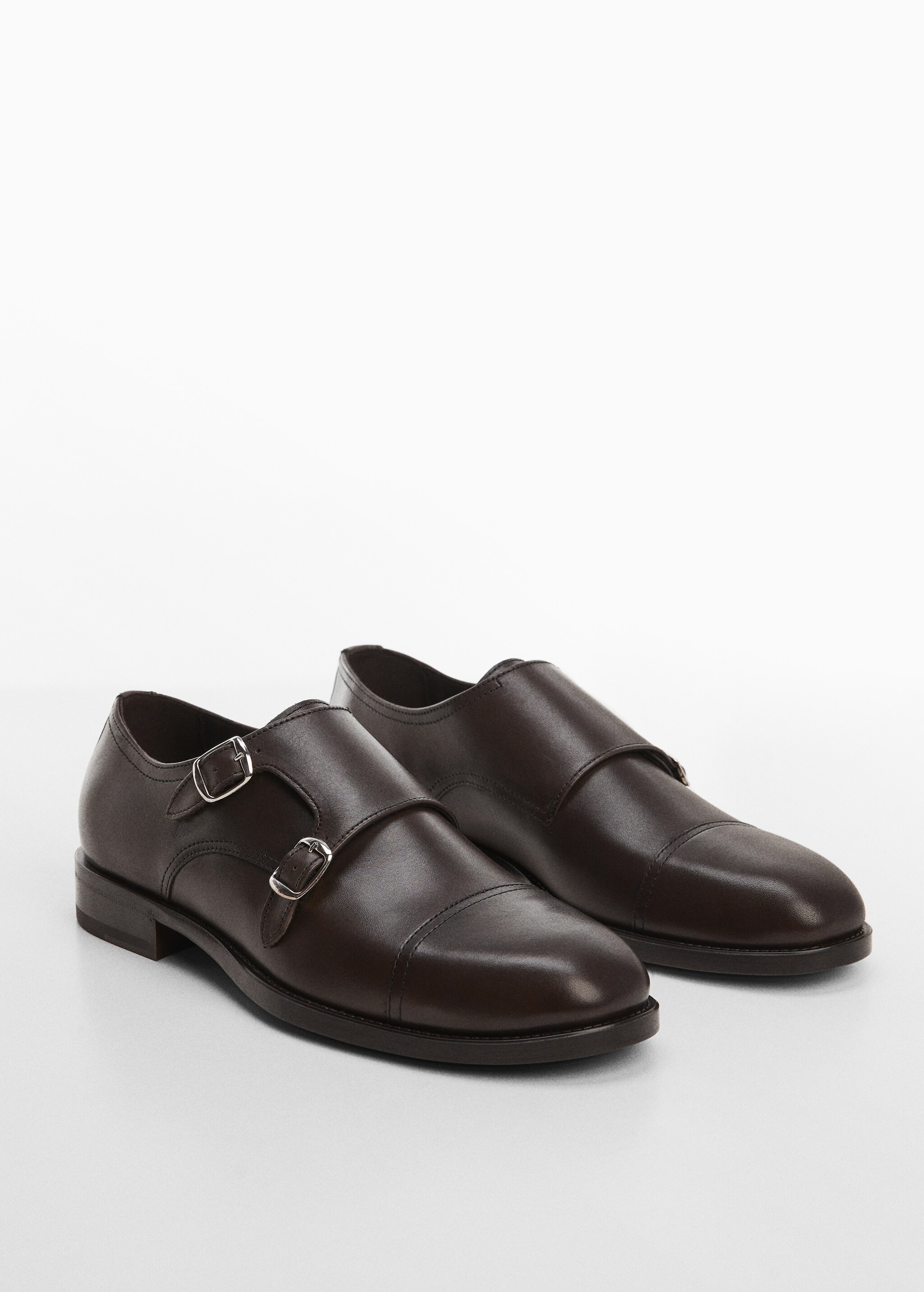 Leather suit shoes - Medium plane