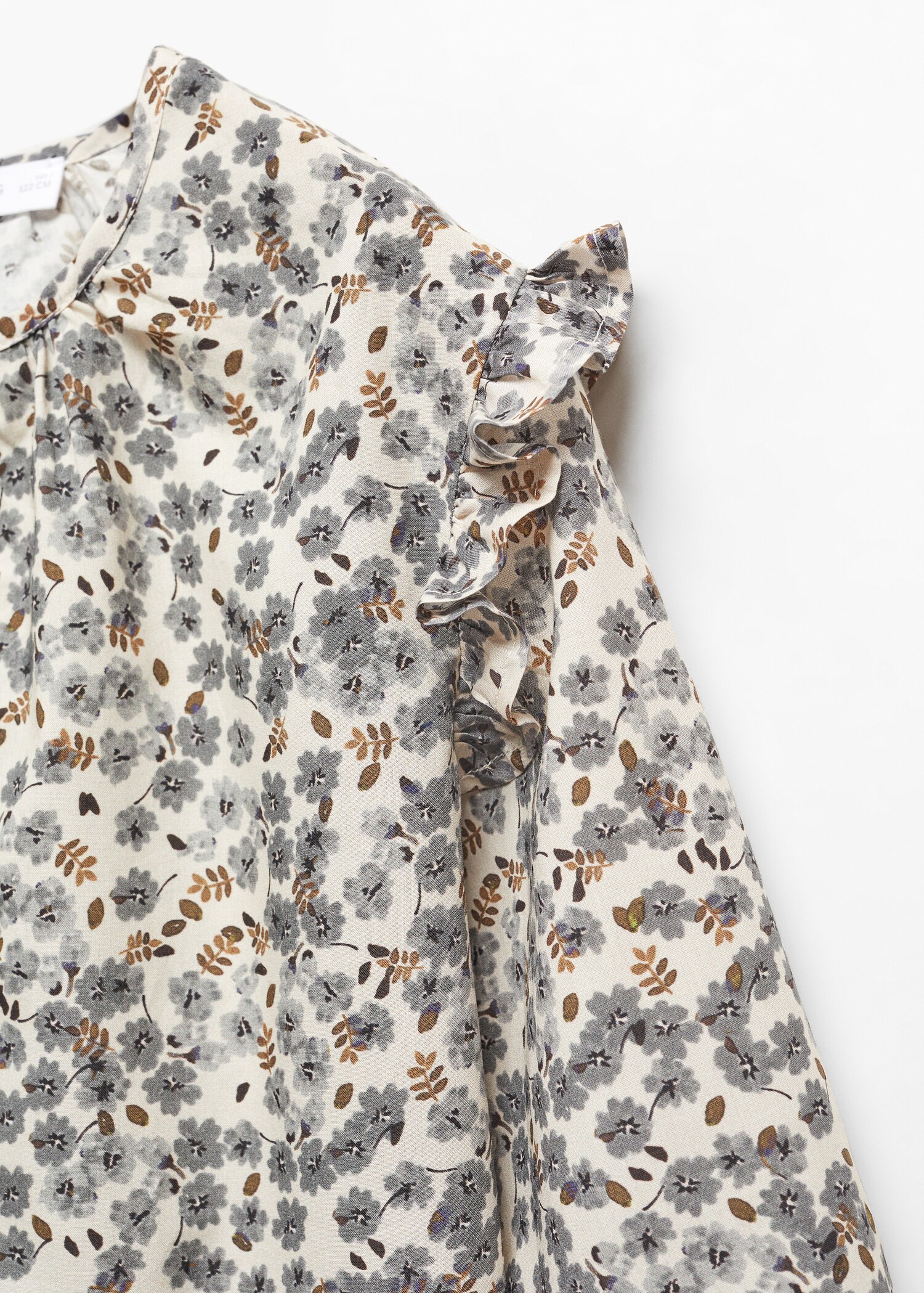 Blusa algodón estampada - Detalle del artículo 8