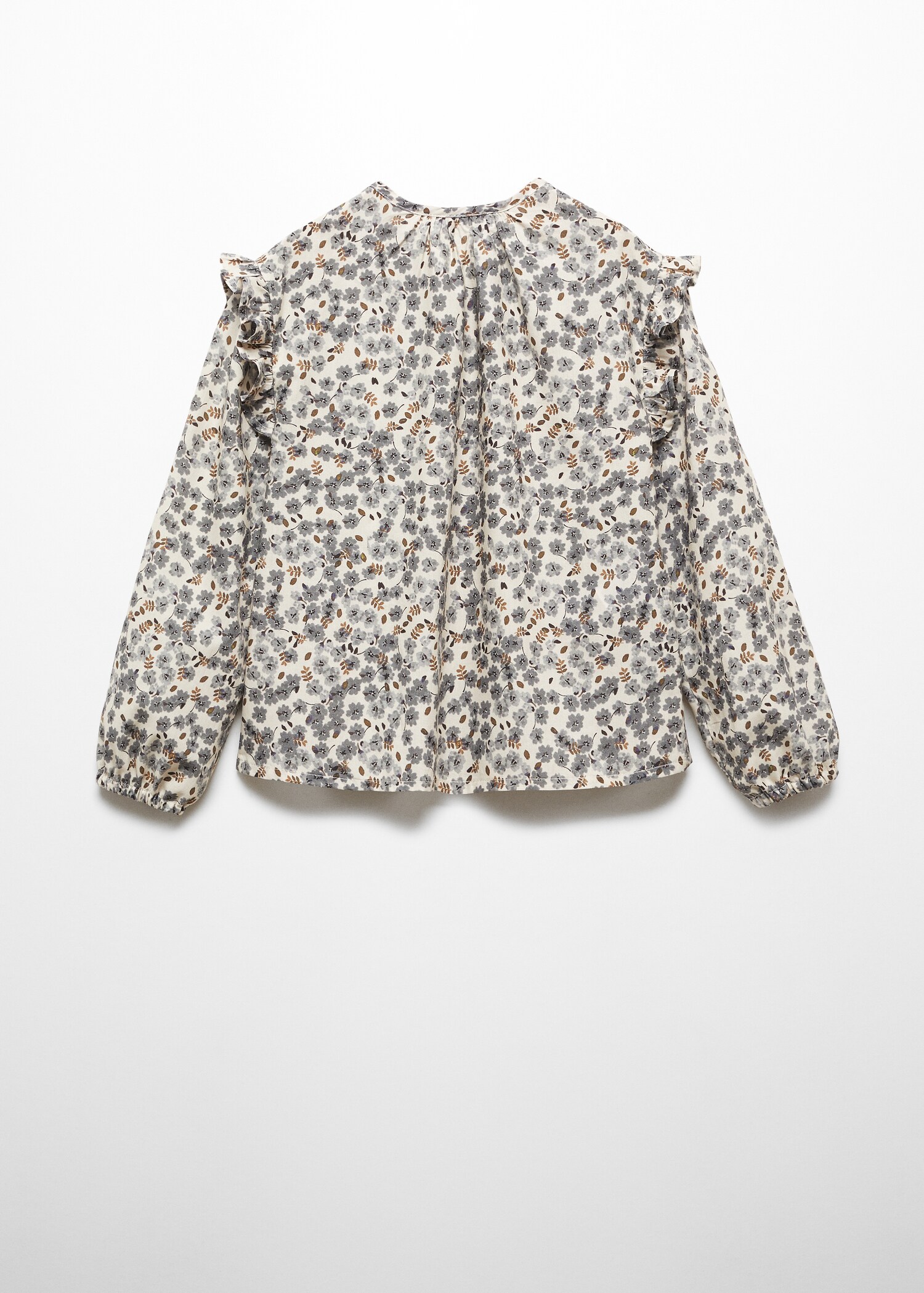 Blusa algodón estampada - Reverso del artículo