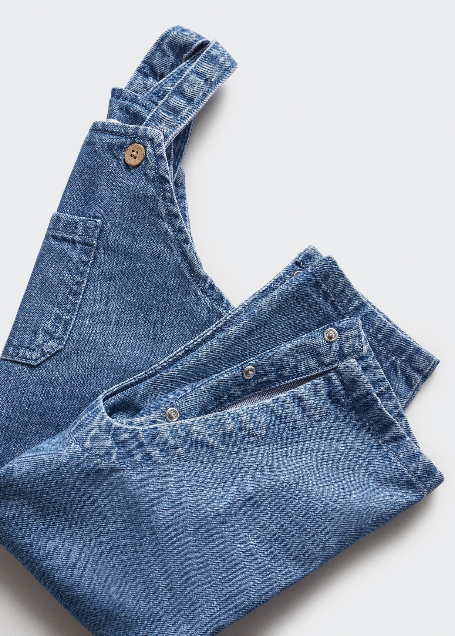 Denim dungarees - Details of the article 0
