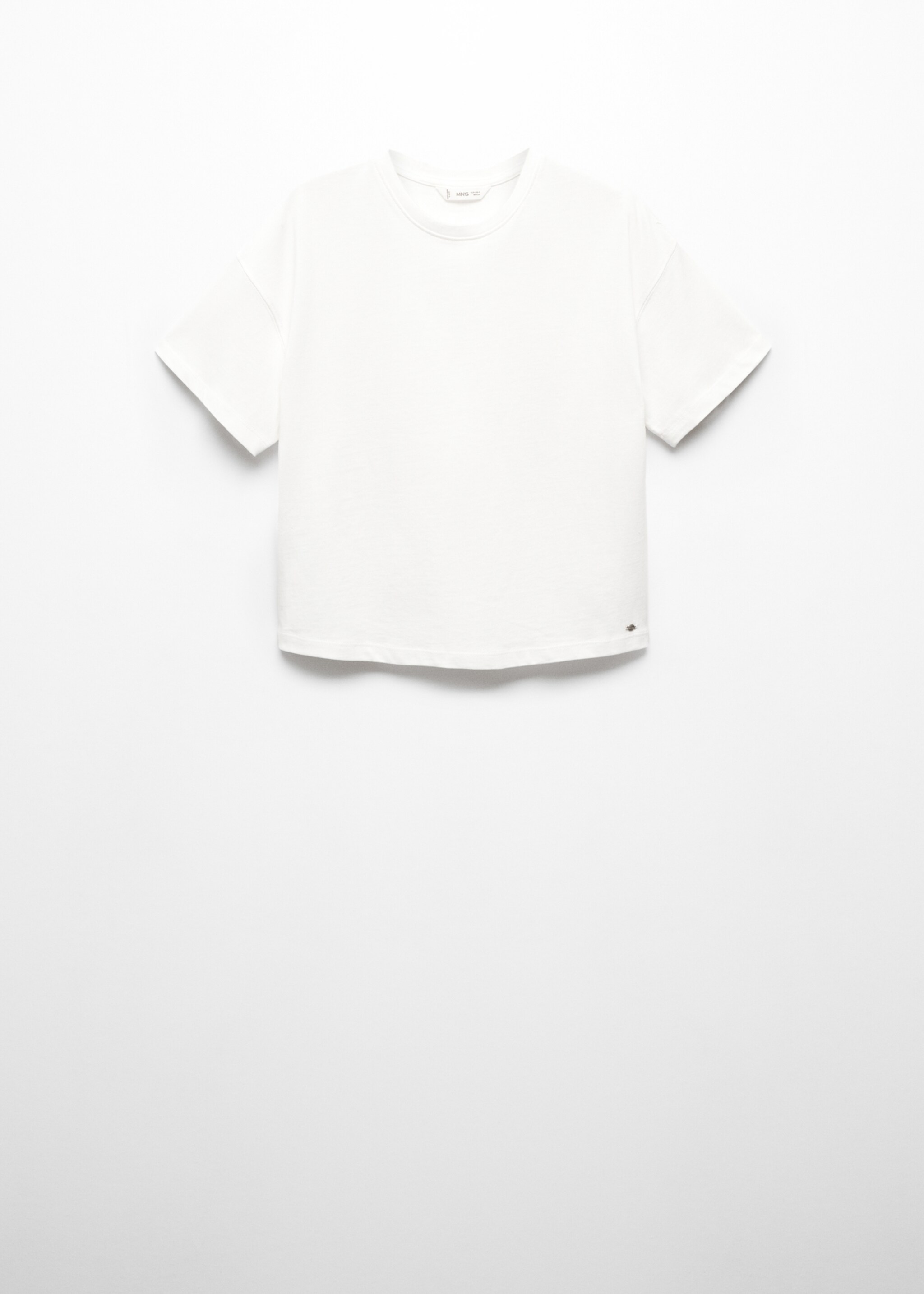 Essential cotton T-shirt - Article without model