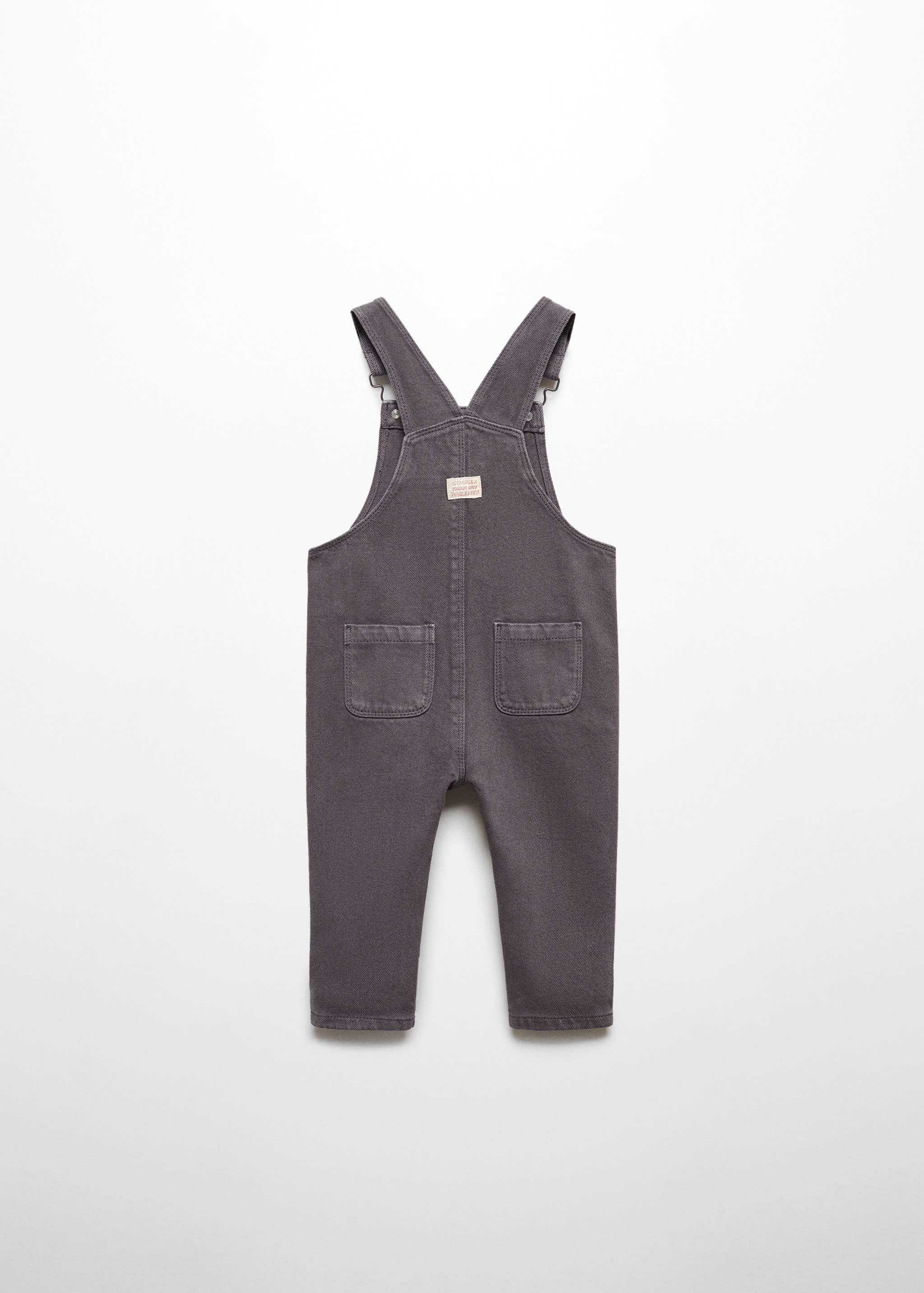Cotton dungarees - Reverse of the article