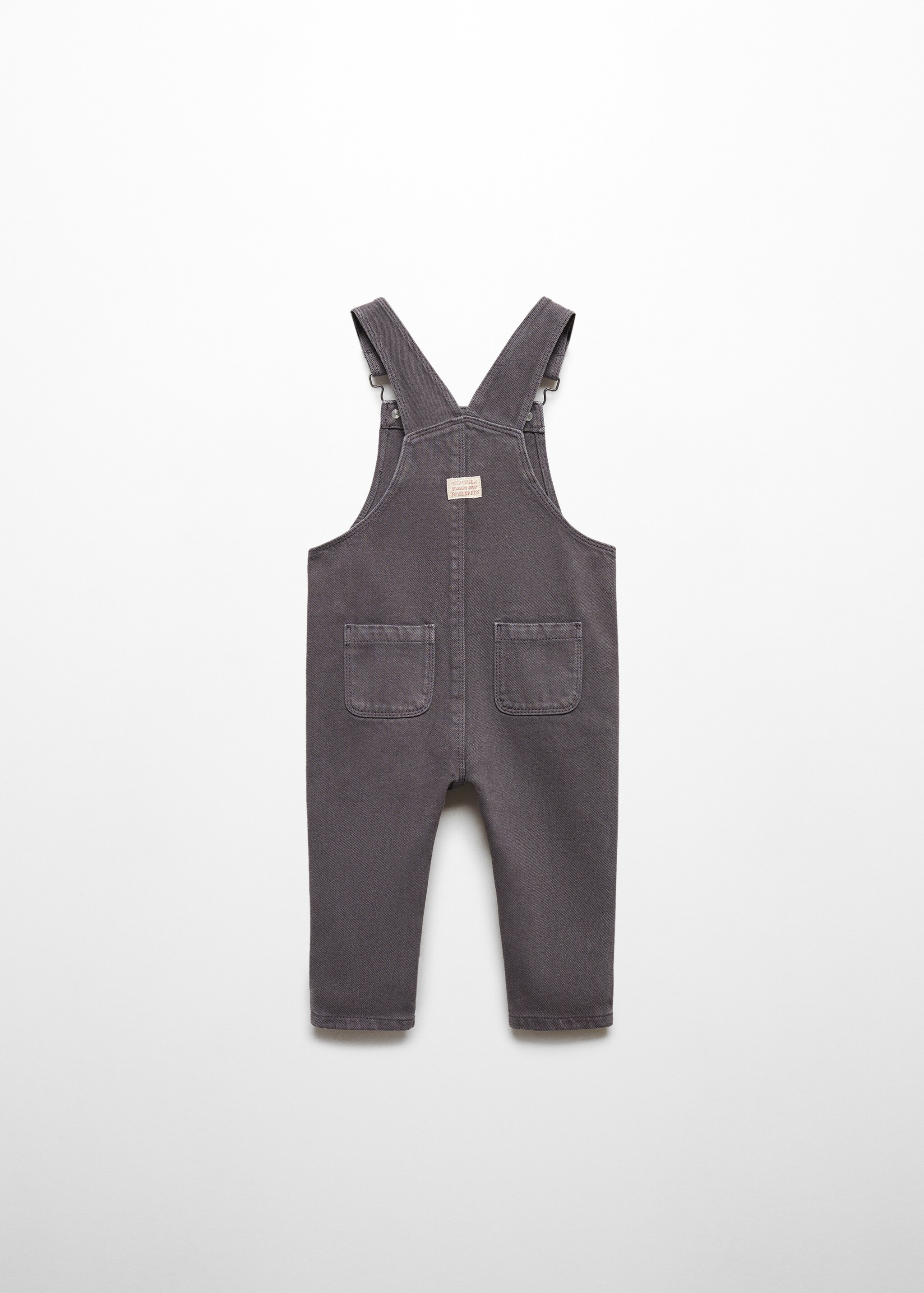 Cotton dungarees - Reverse of the article