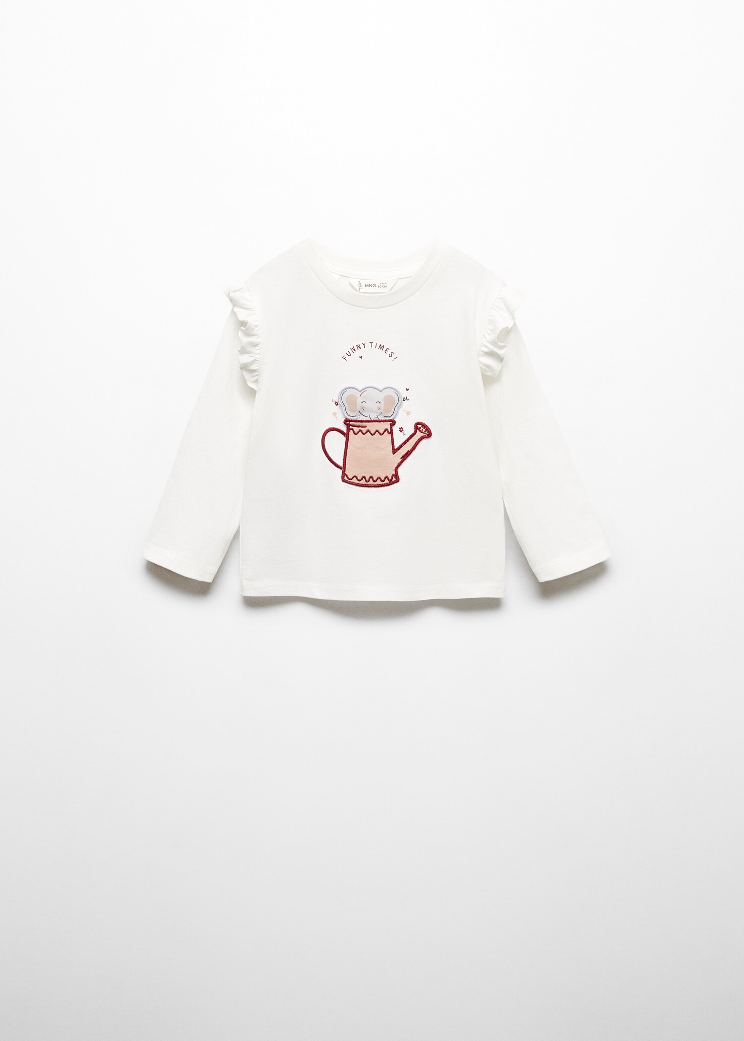 Printed long sleeve t-shirt - Товар без моделі