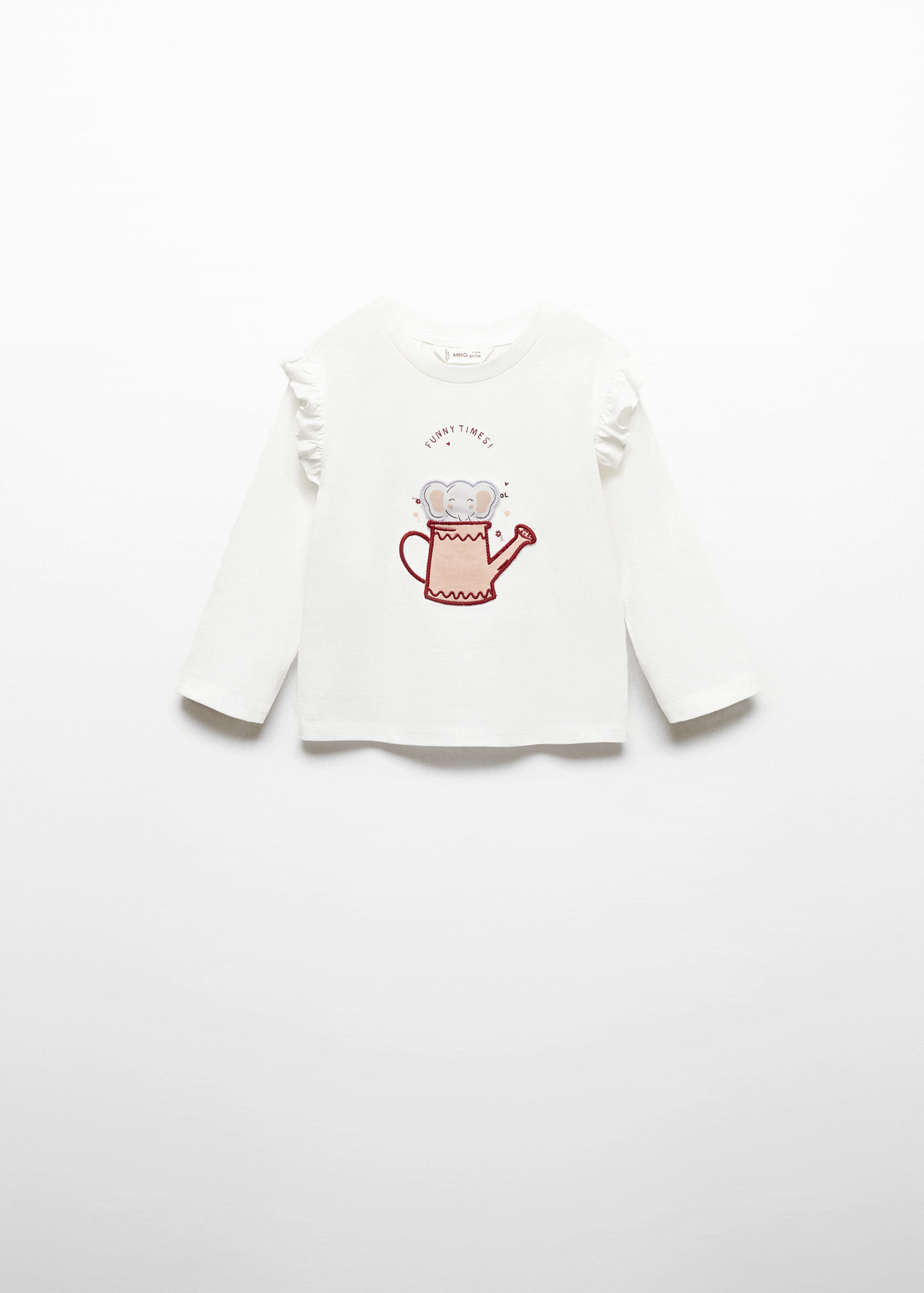 Printed long sleeve t-shirt - Детальніше про товар 6