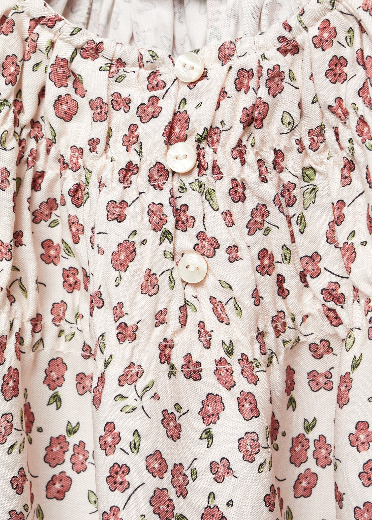 Blommigt tryckt blus - Detaljer om artikeln 8